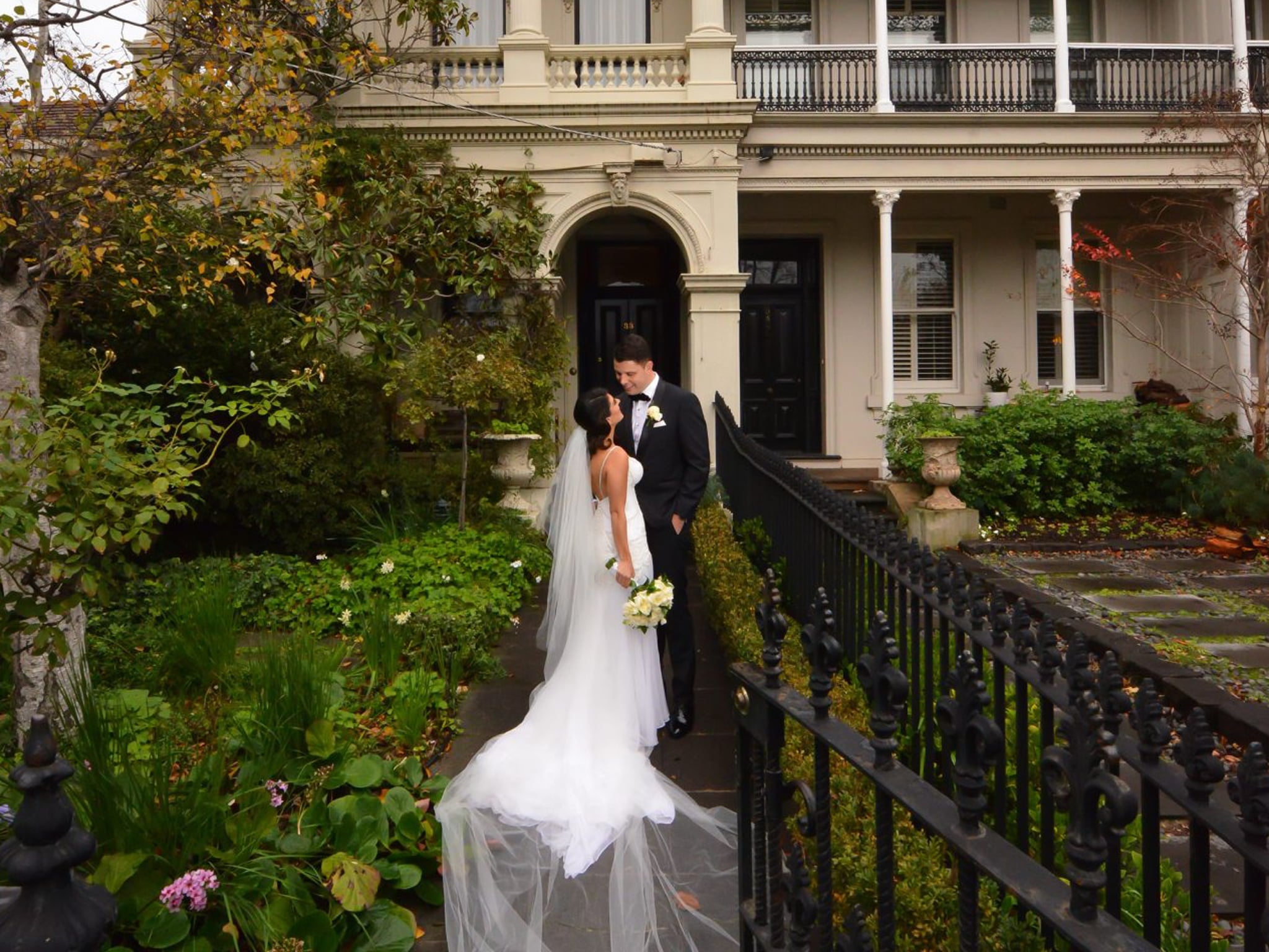 Bruno & Nadia's Black Tie Wedding - Menzclub