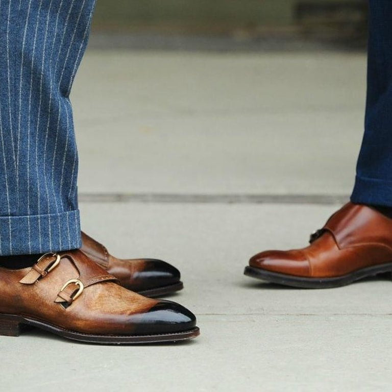 Monk Strap Shoes - For The Trendsetter - Menzclub