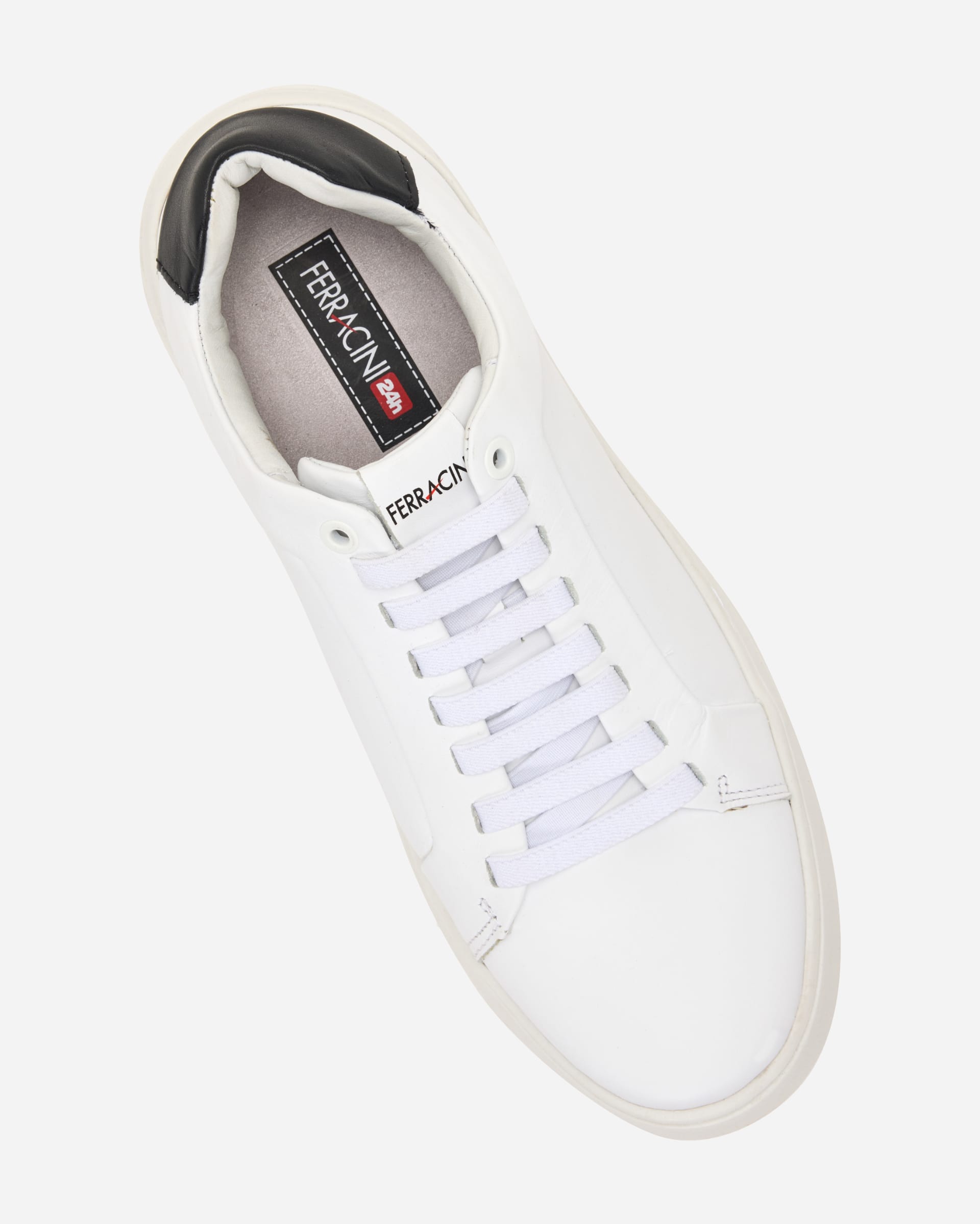Ubaldo White Sneaker - Men's Shoes at Menzclub
