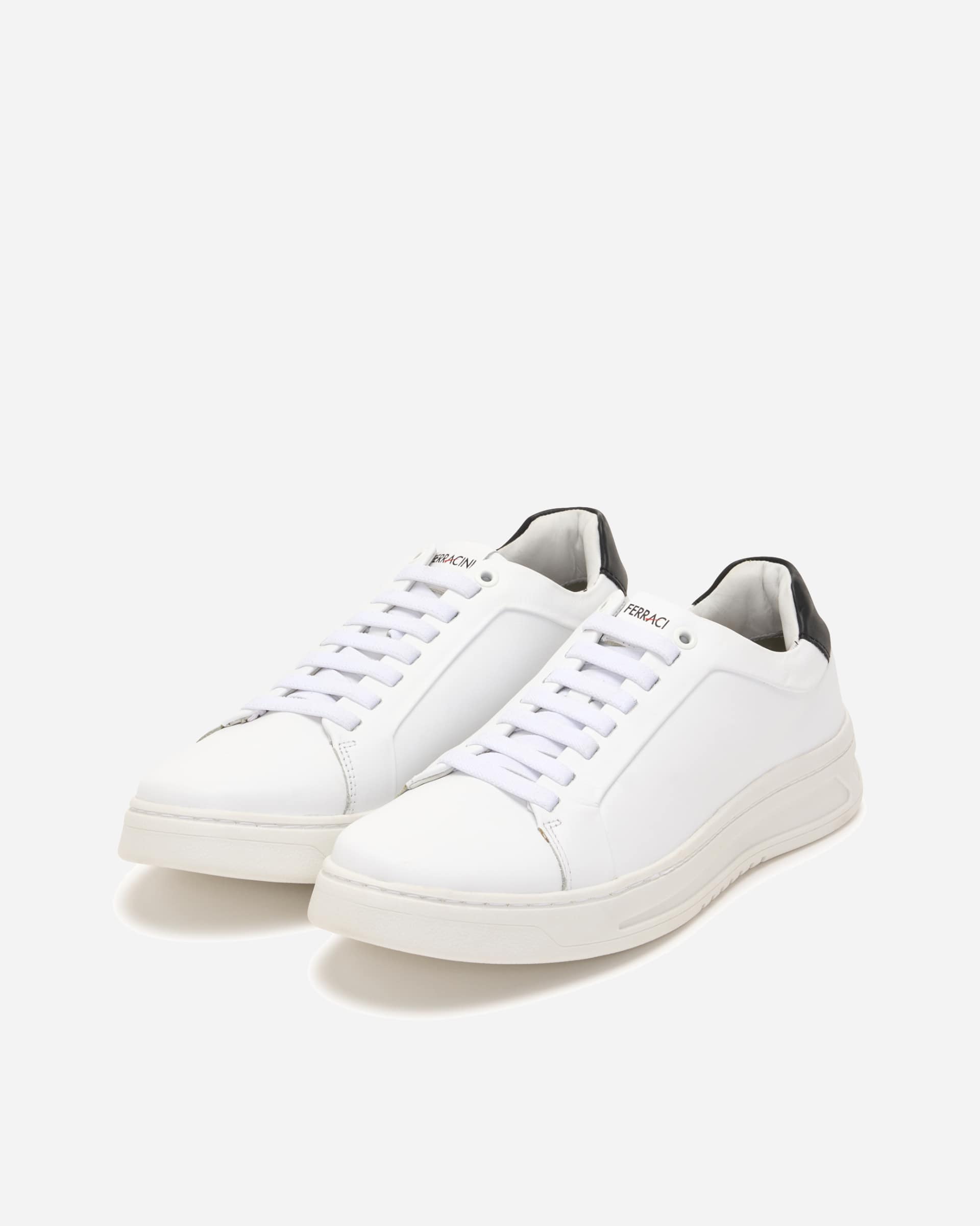Ubaldo White Sneaker - Men's Shoes at Menzclub