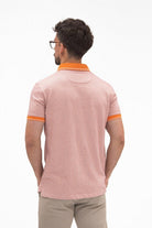 Geometric Trim Polo - Men's Polo Shirts at Menzclub