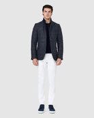 Padded Jacket with Removable Vest - Men's Casual Jacket at Menzclub