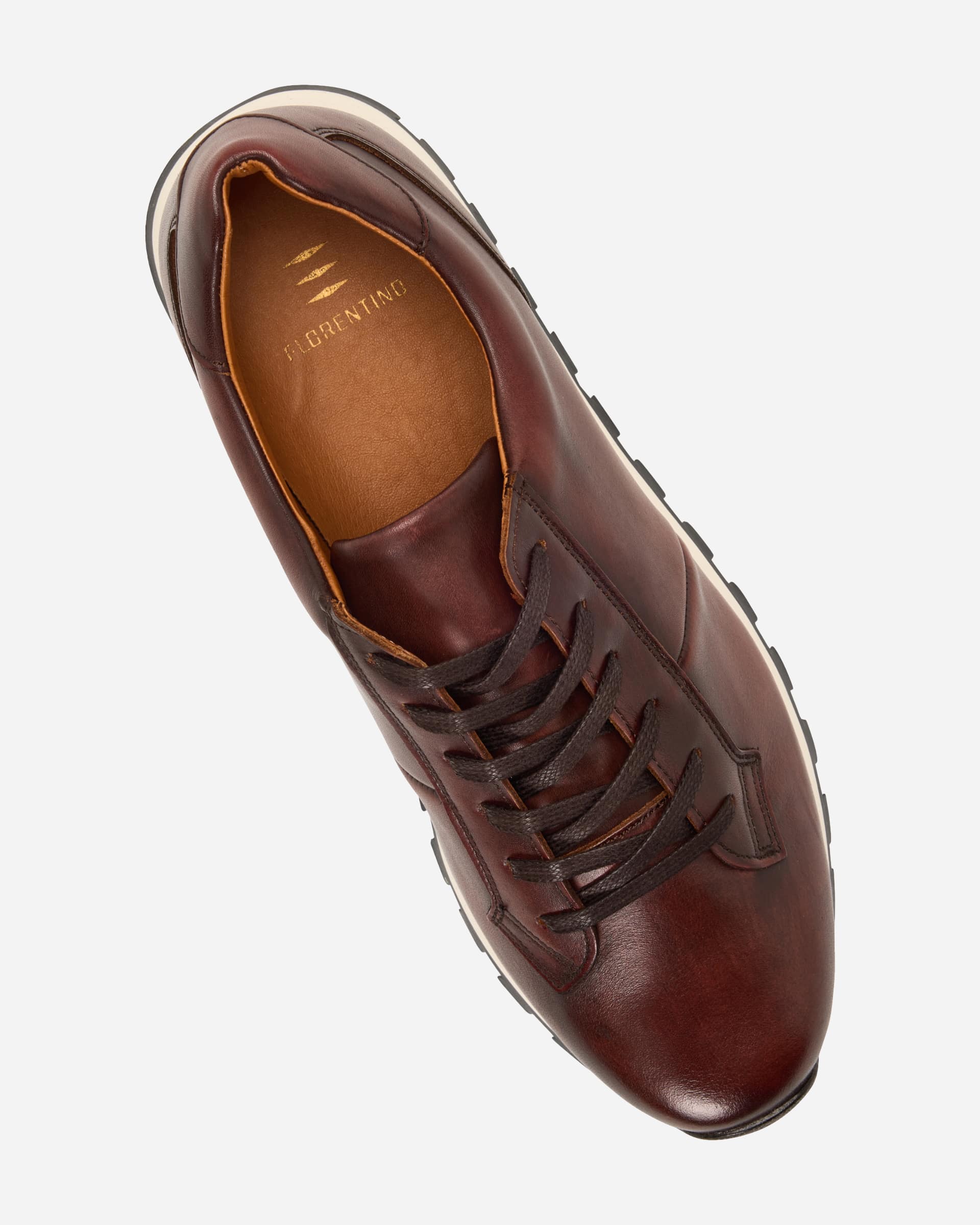 Florentino Sports Leather Sneaker - Men's Shoes at Menzclub