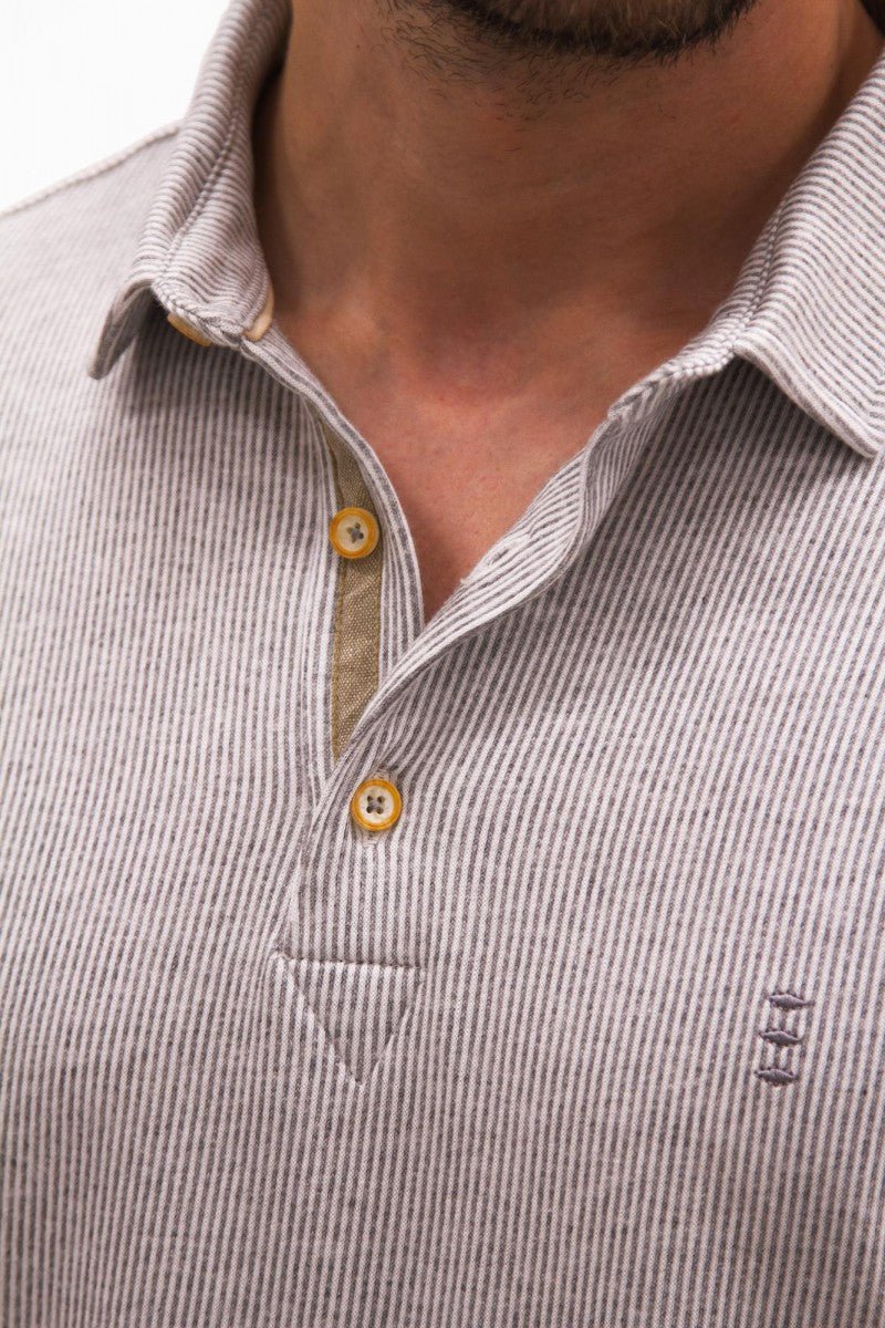 Striped Polo - Men's Polo Shirts at Menzclub