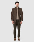 Zip Detail Overcoat - Men's Coats at Menzclub