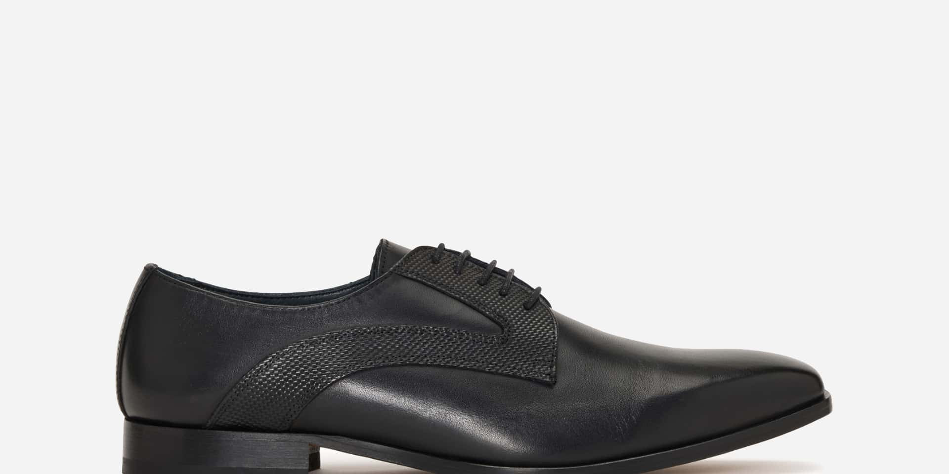 I Maschi Detailed Derby Lace Up - Men's Shoes at Menzclub
