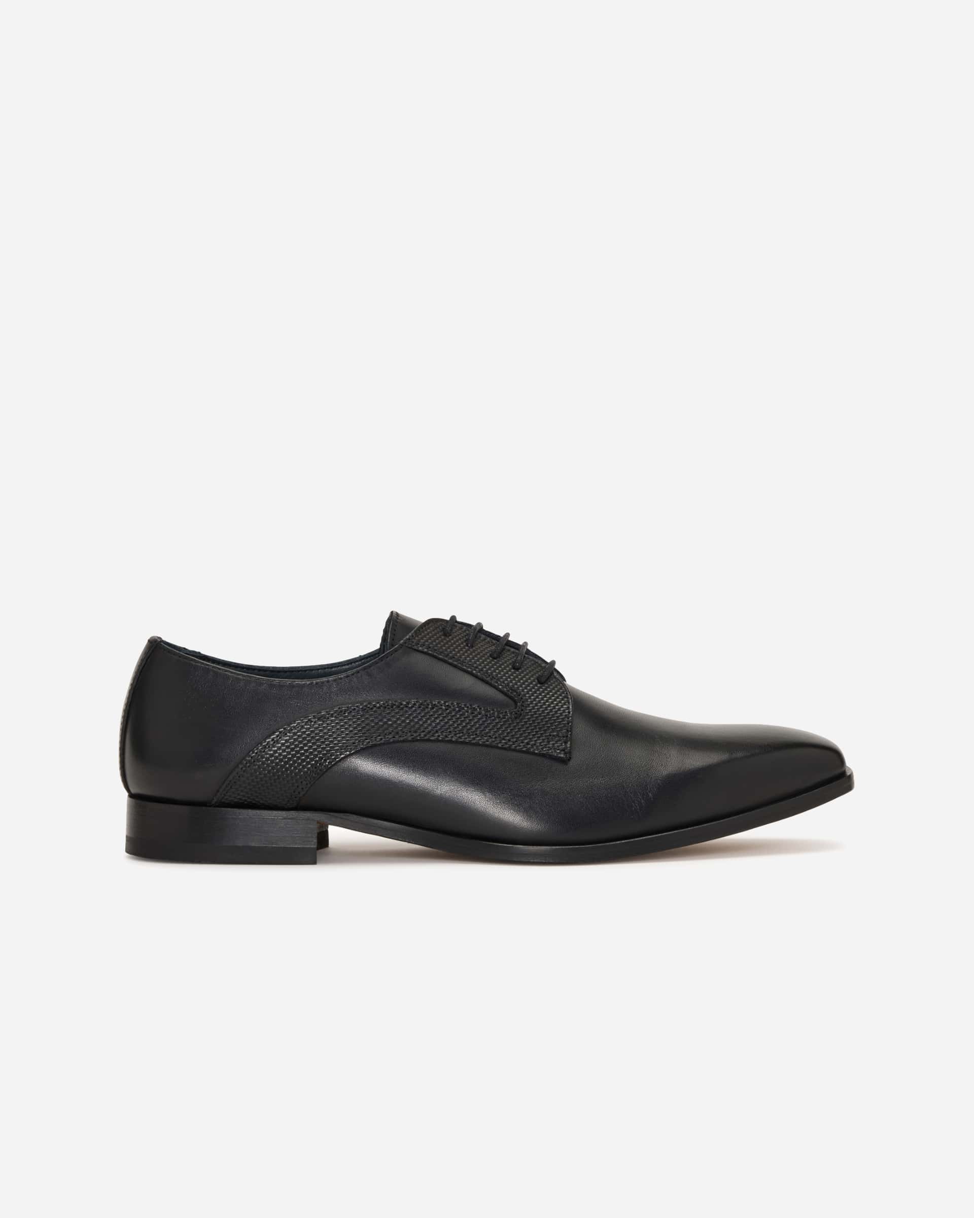 I Maschi Detailed Derby Lace Up - Men's Shoes at Menzclub