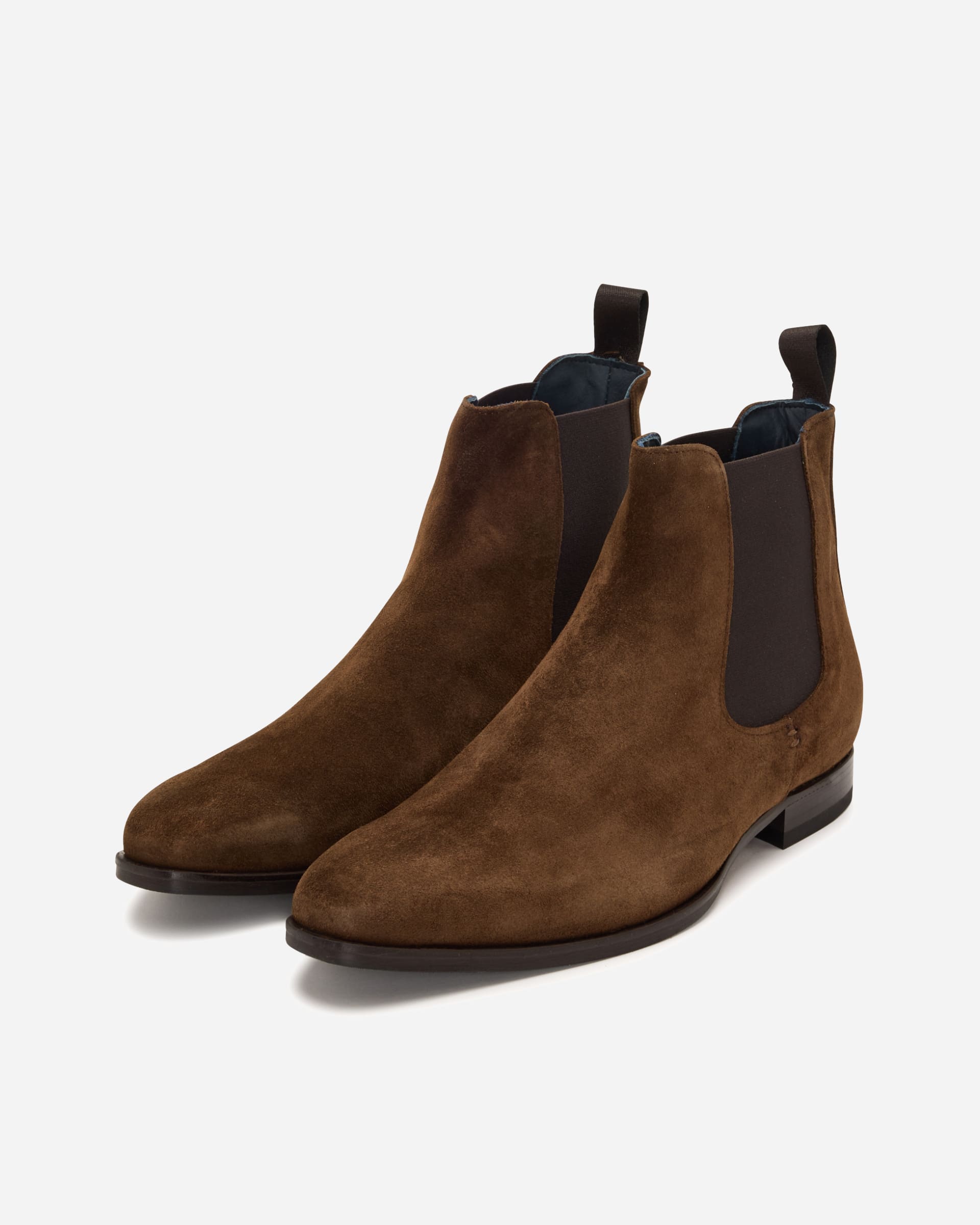 I Maschi Brown Suede Chelsea Boot - Men's Shoes at Menzclub