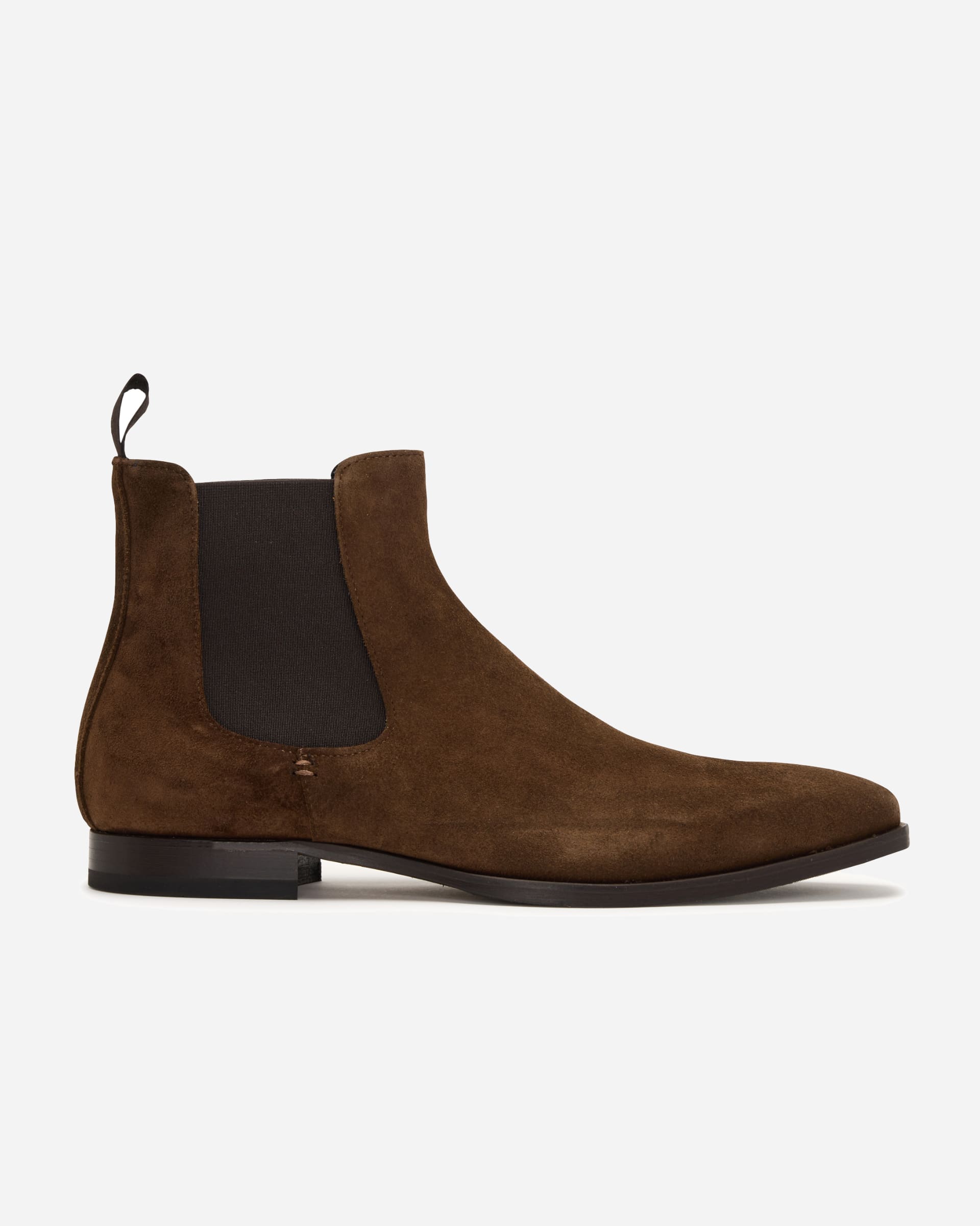 I Maschi Brown Suede Chelsea Boot - Men's Shoes at Menzclub