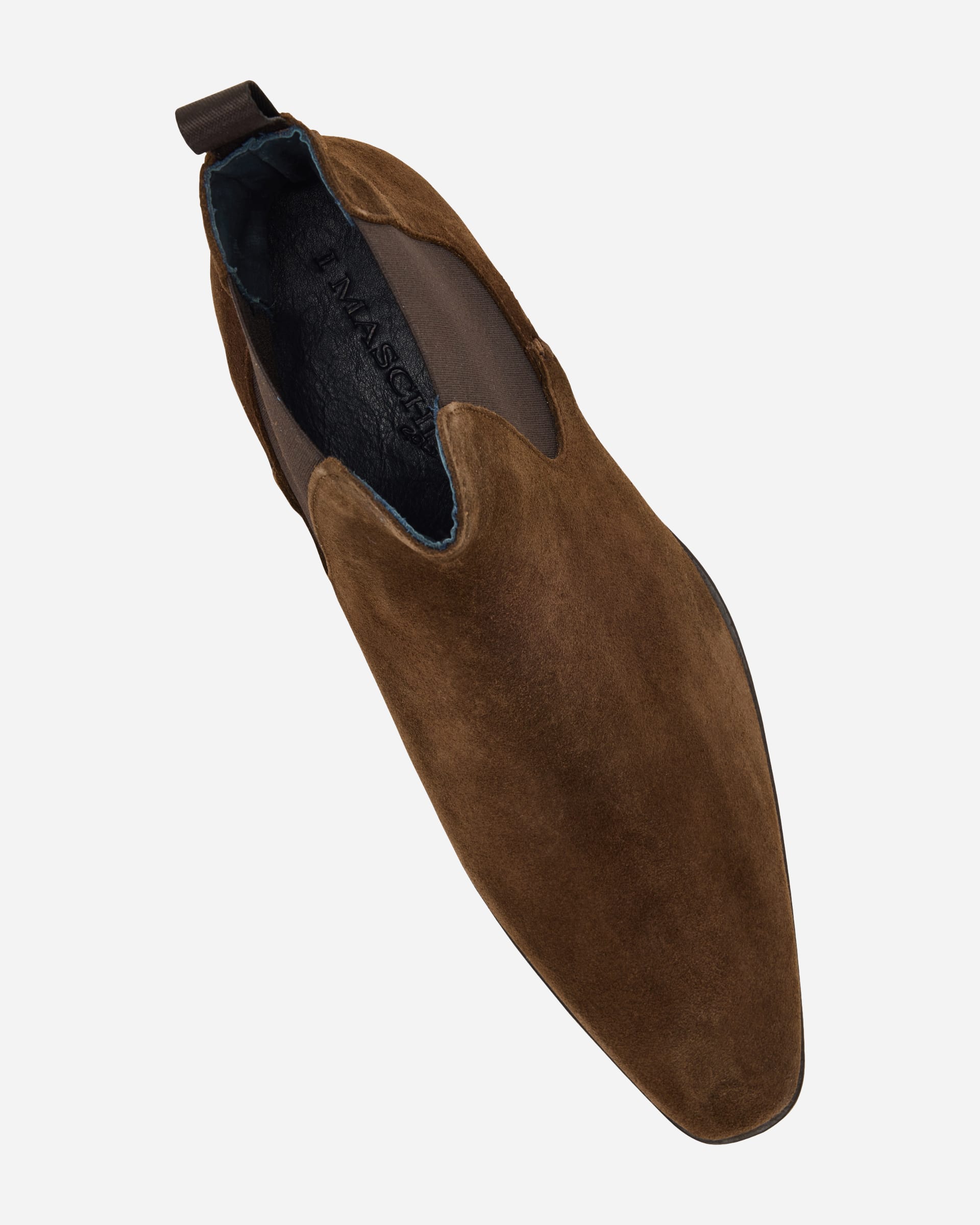 I Maschi Brown Suede Chelsea Boot - Men's Shoes at Menzclub