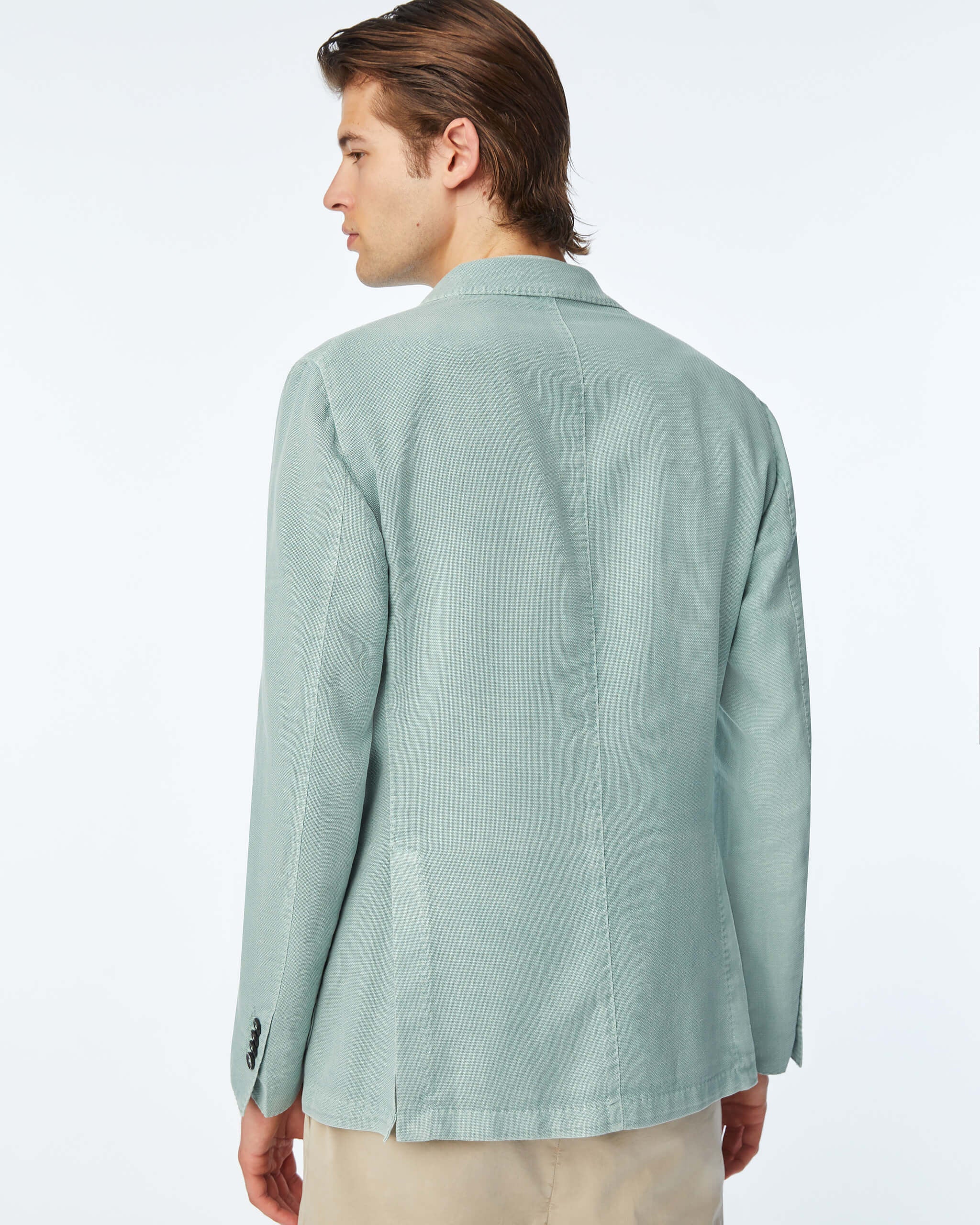 Garment - dyed Jack Jacket - Men's Blazers at Menzclub