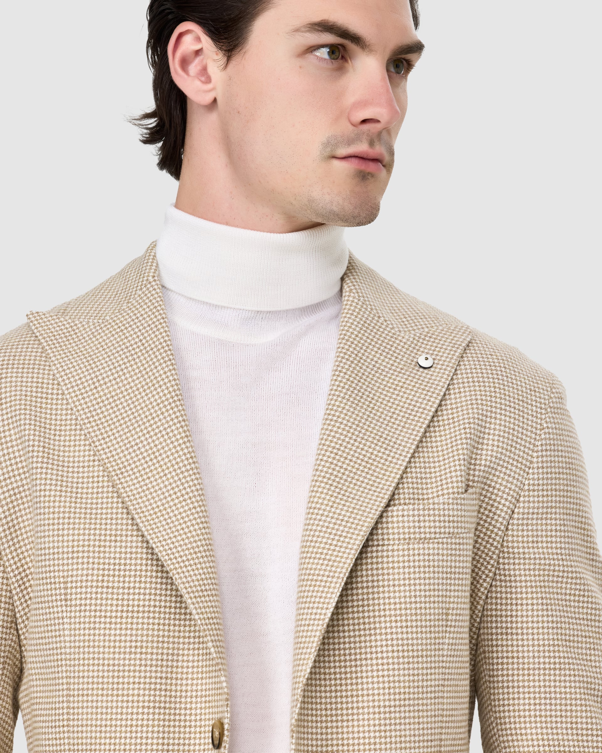 L.B.M Steve Houndstooth Jacket - Men's Blazers at Menzclub