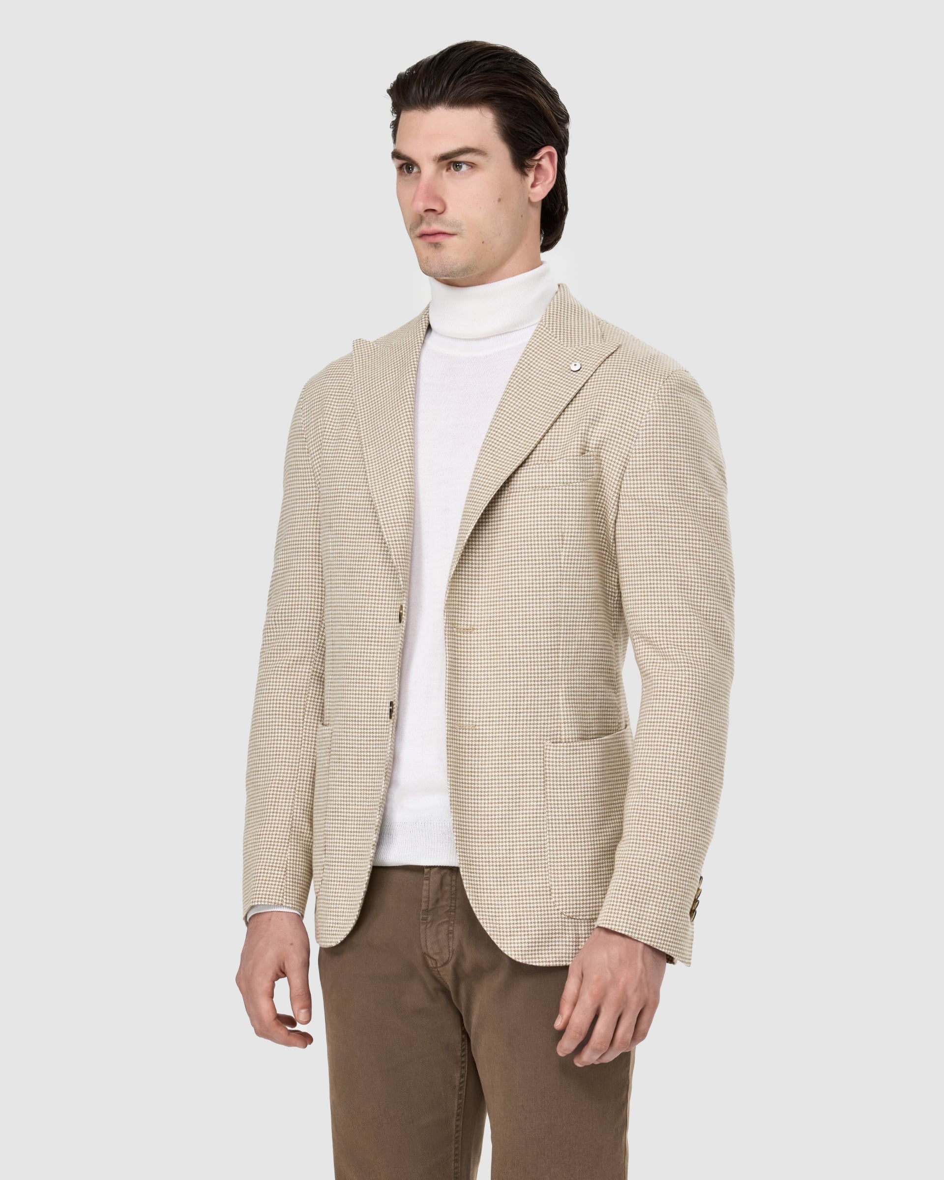 L.B.M Steve Houndstooth Jacket - Men's Blazers at Menzclub