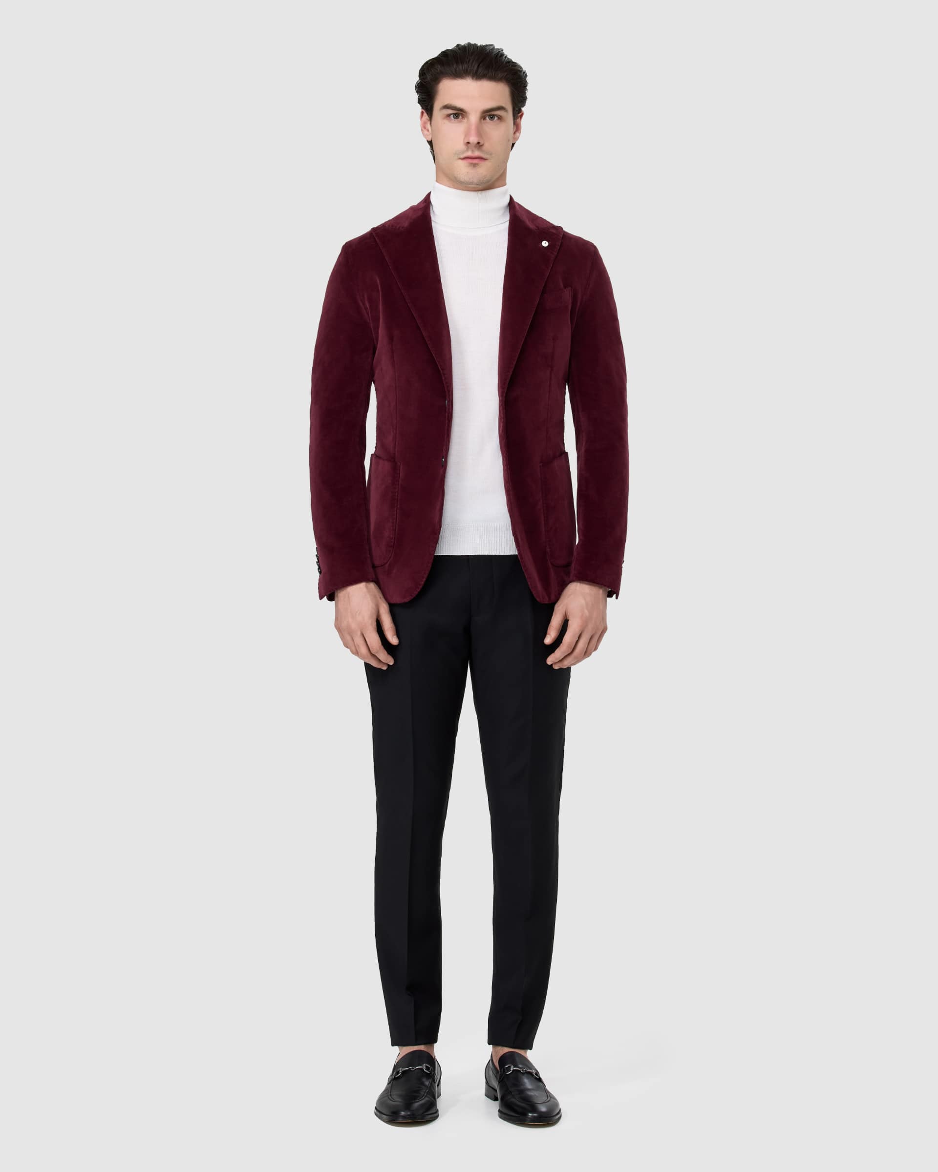 Steve Velvet Jacket - Men's Blazers at Menzclub