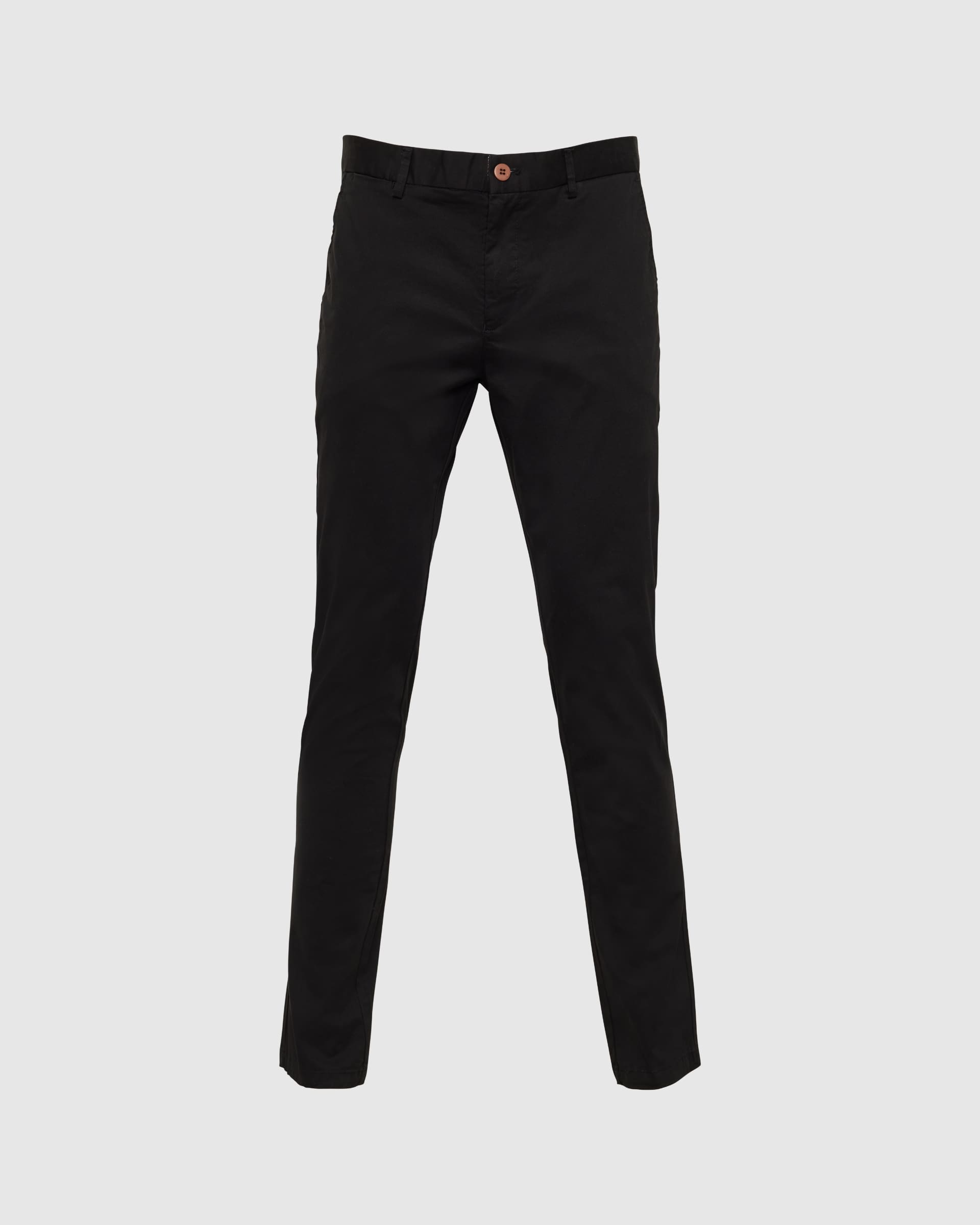 Asquith Black Chino - Men's Pants at Menzclub