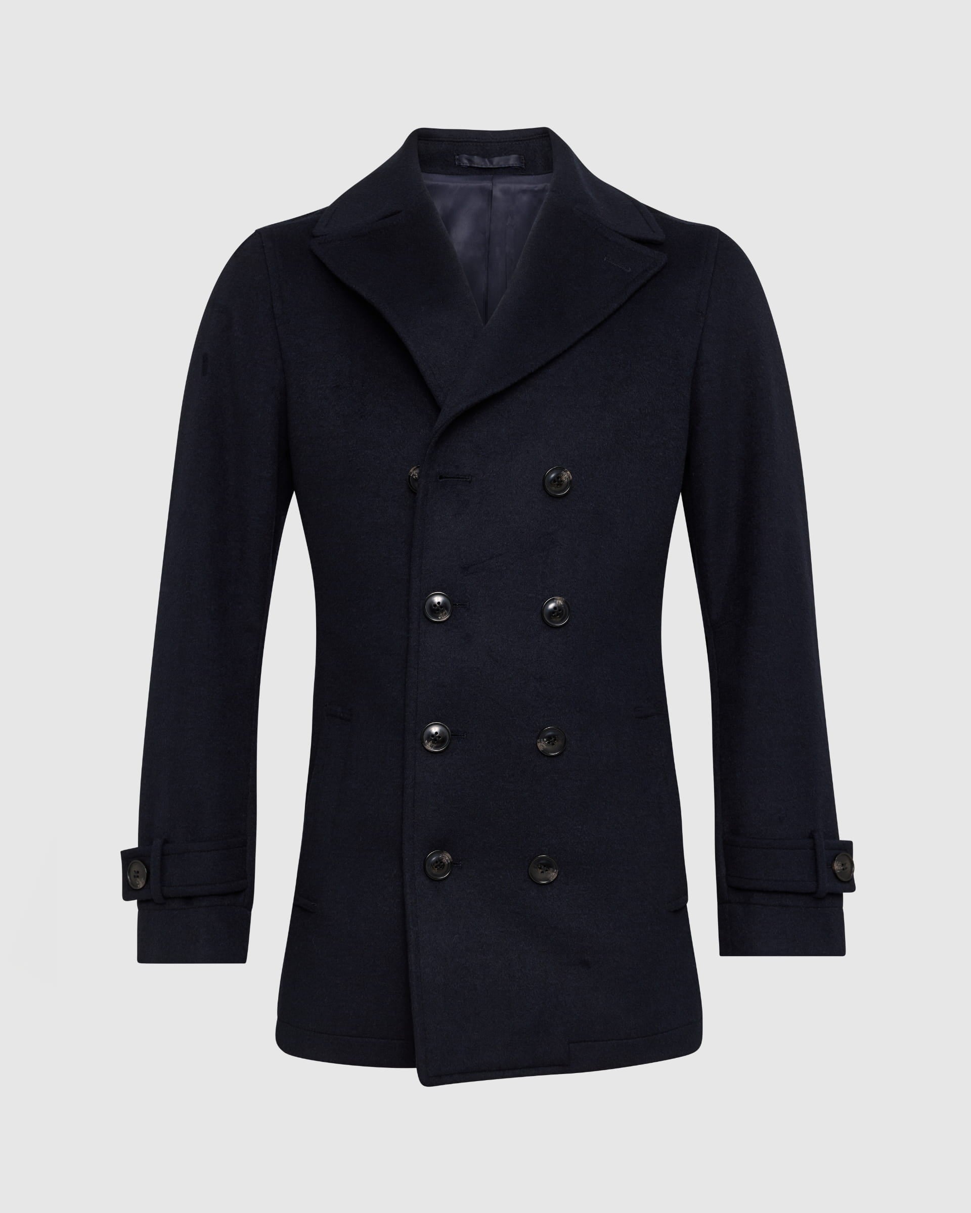 Charles Pea Coat - Men's Coats at Menzclub