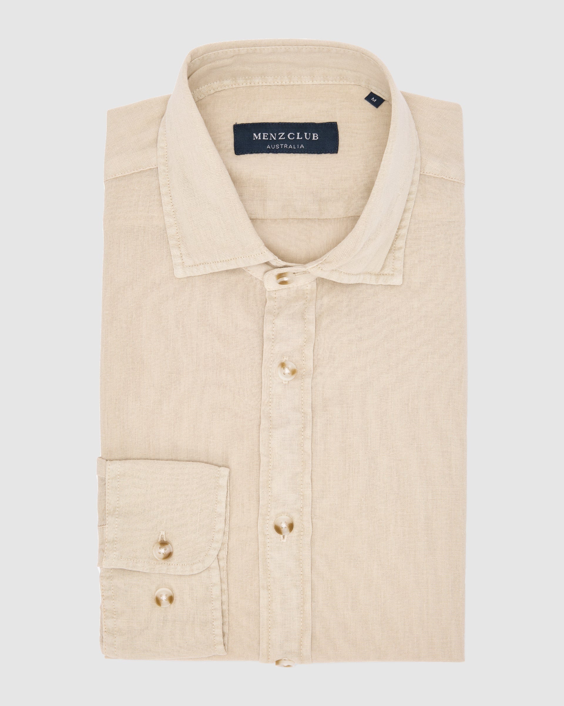 Classic Linen Shirt - Men's Casual Shirts at Menzclub