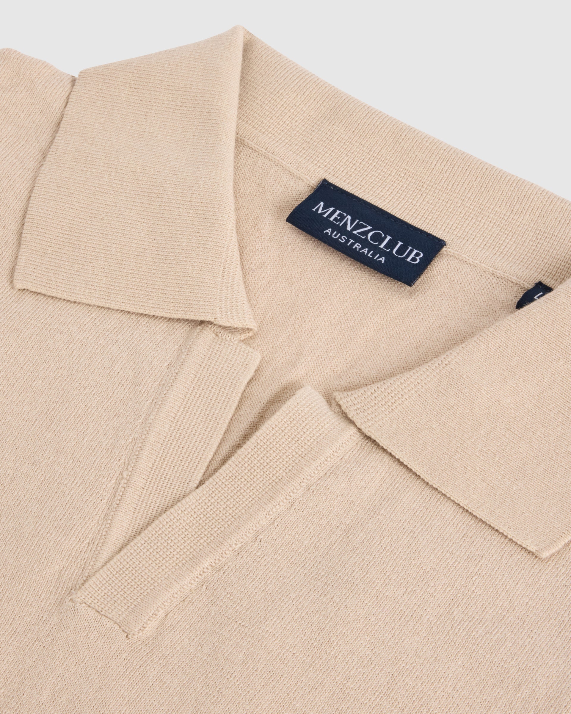 Cuban Knitted Polo - Men's Polo Shirts at Menzclub