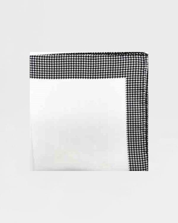 Houndstooth Pocket Square - Men's Pocket Squares at Menzclub