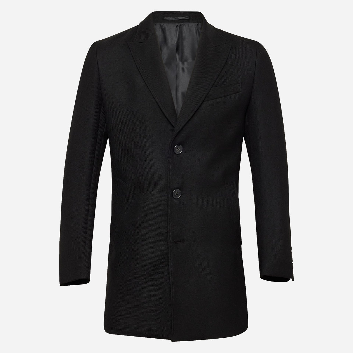 Peak Lapel Coat Men's Coats at Menzclub