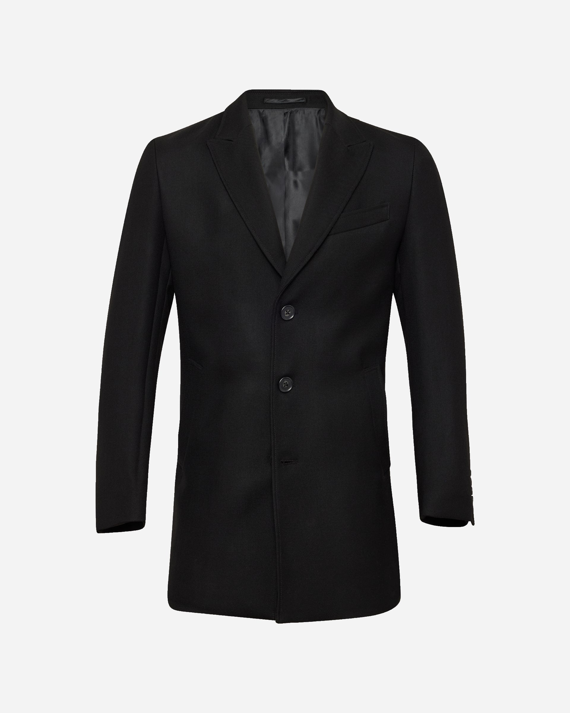 Peak Lapel Coat - Men's Coats at Menzclub