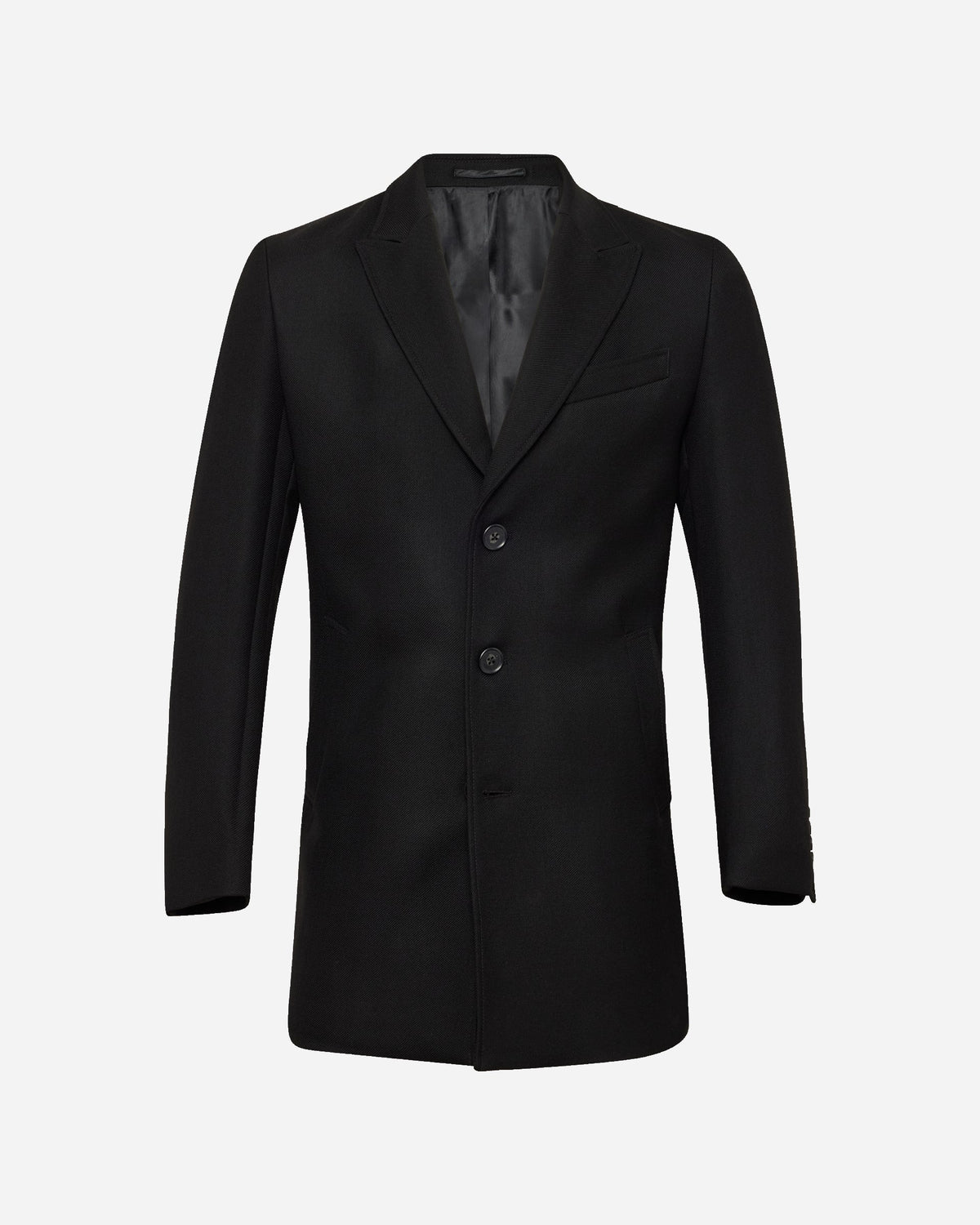 Peak Lapel Coat - Men