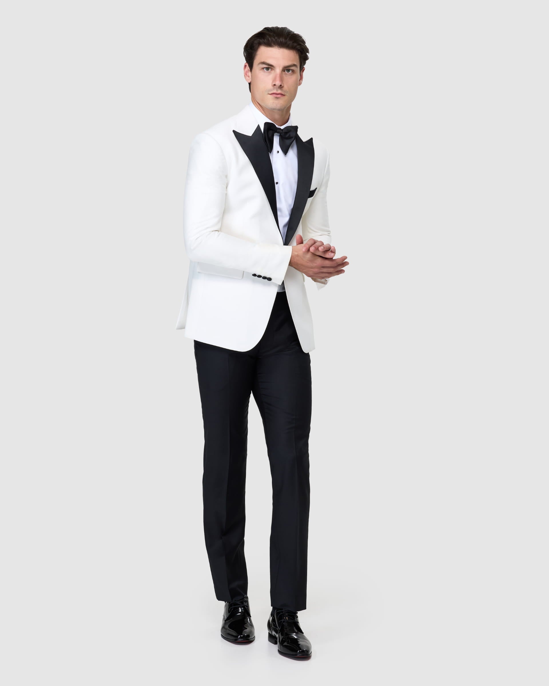 Peak Lapel Tuxedo Jacket - Men's Tuxedos at Menzclub