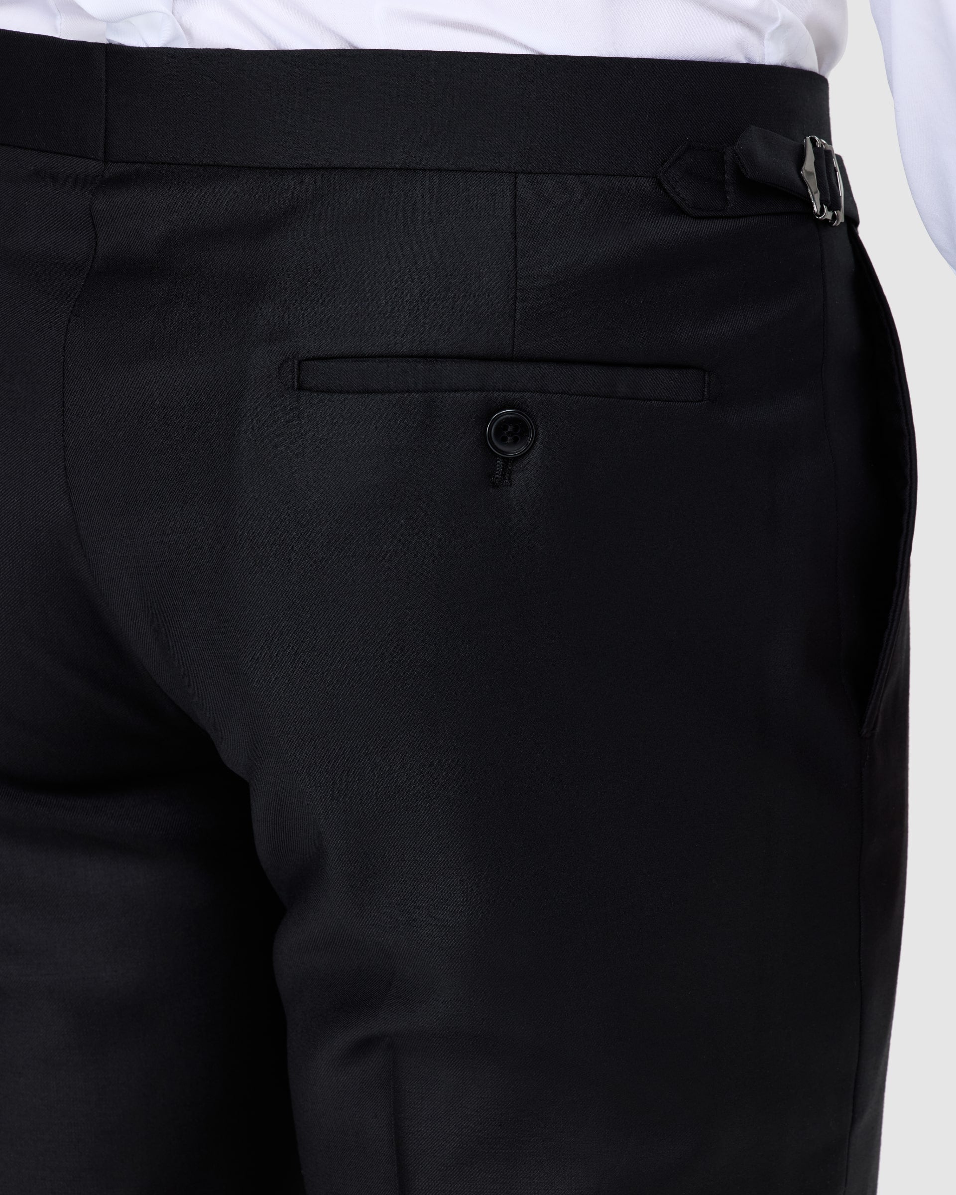 Perez Black Trouser - Men's Pants at Menzclub