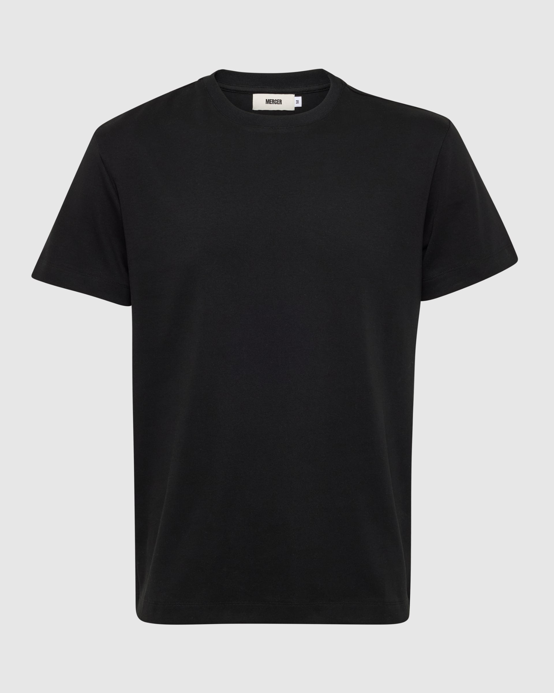 MERCER STNDRD. Black Tee - Men's T-Shirts at Menzclub