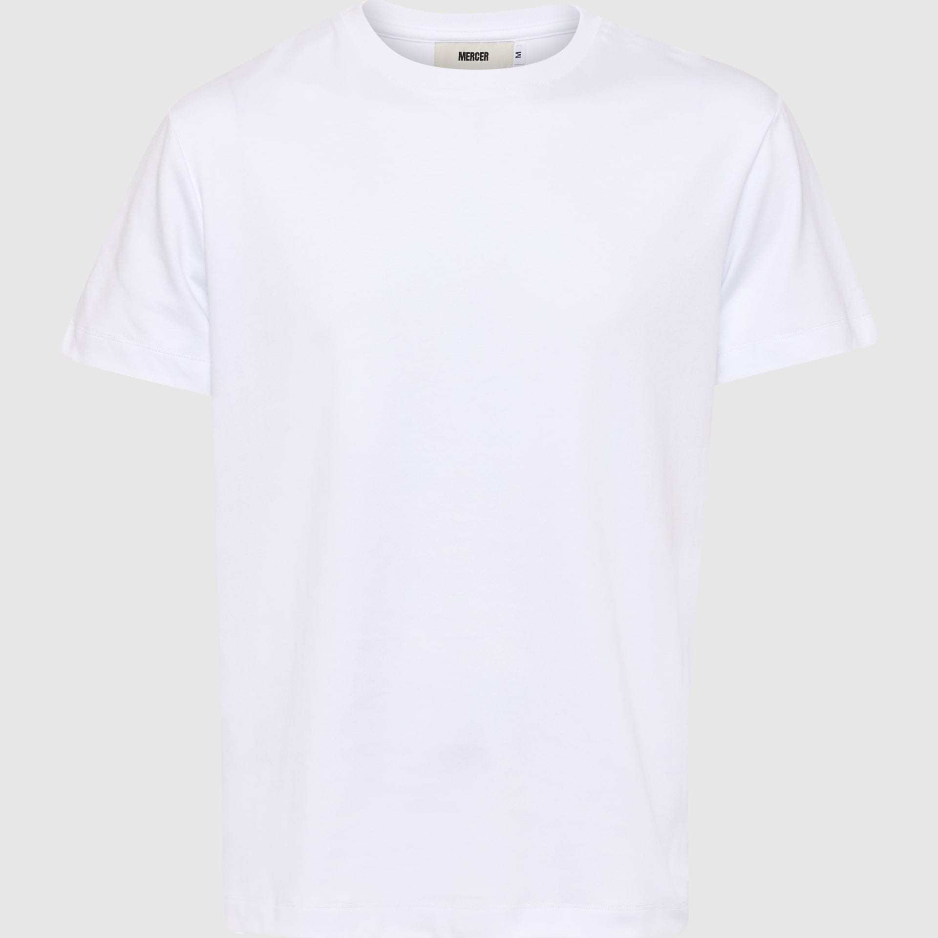 MERCER STNDRD. White Tee - Men's T-Shirts at Menzclub