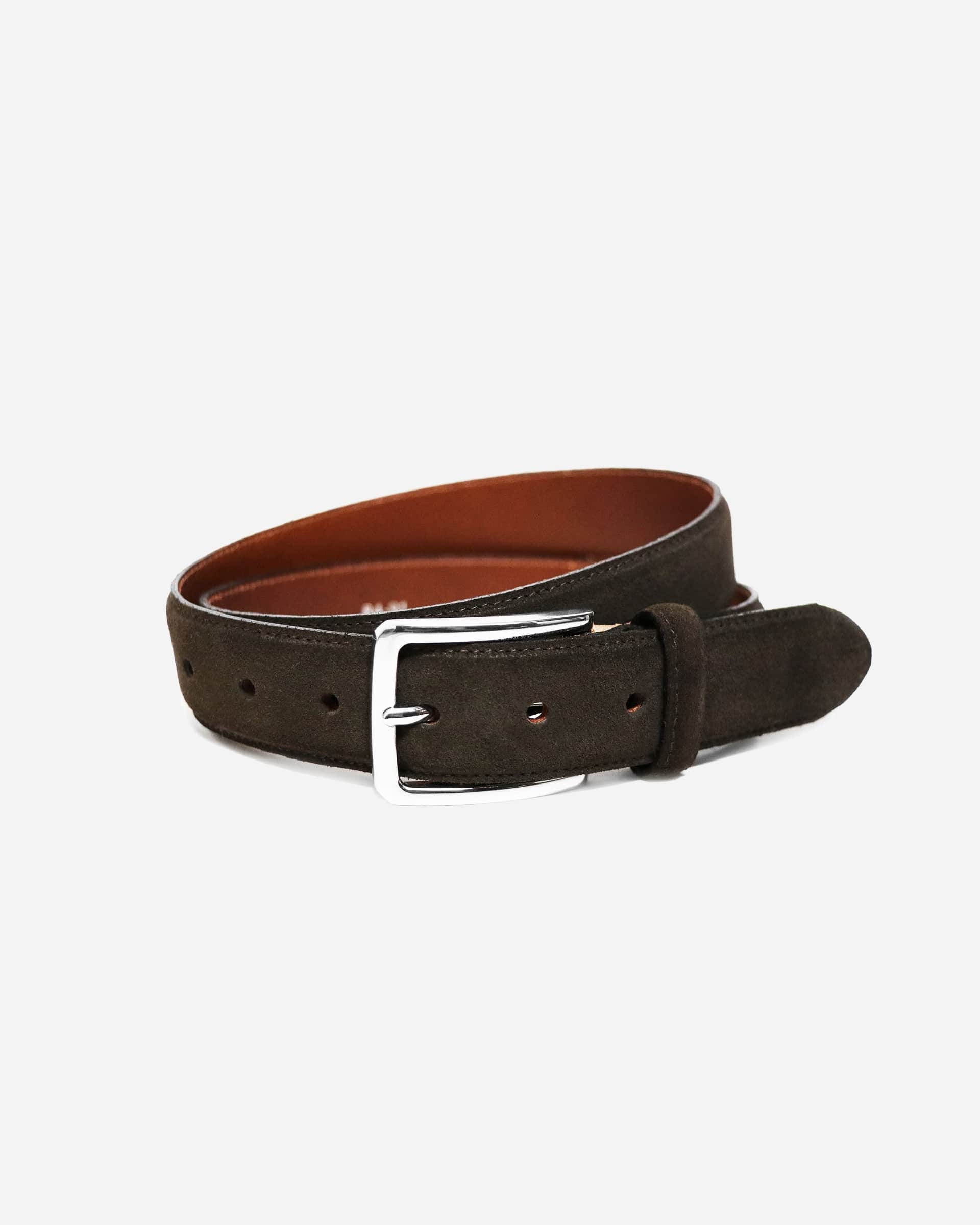 Suede Belt - Men's Leather Belts at Menzclub