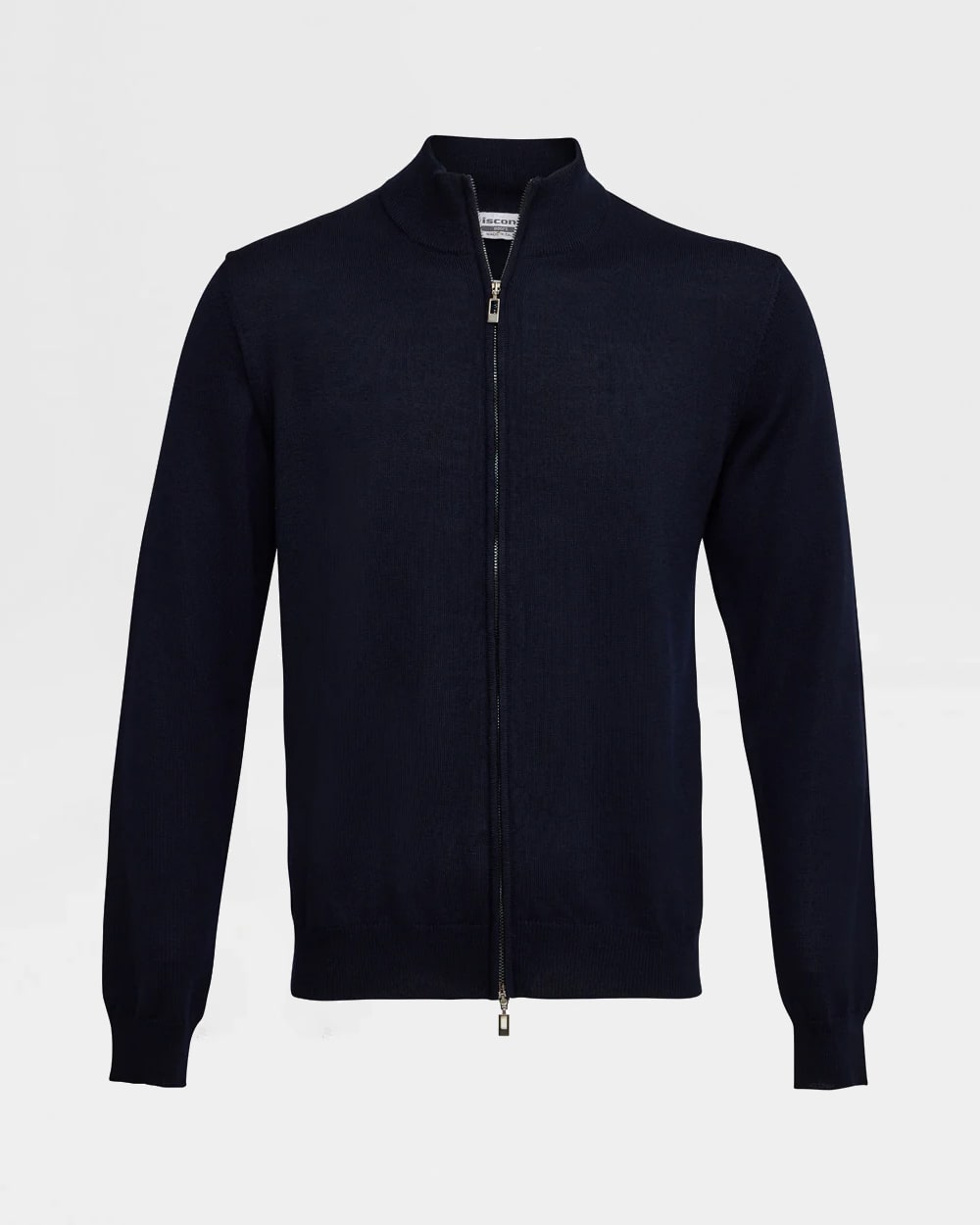 Merino Wool Full Zip - Men's Knitwear at Menzclub