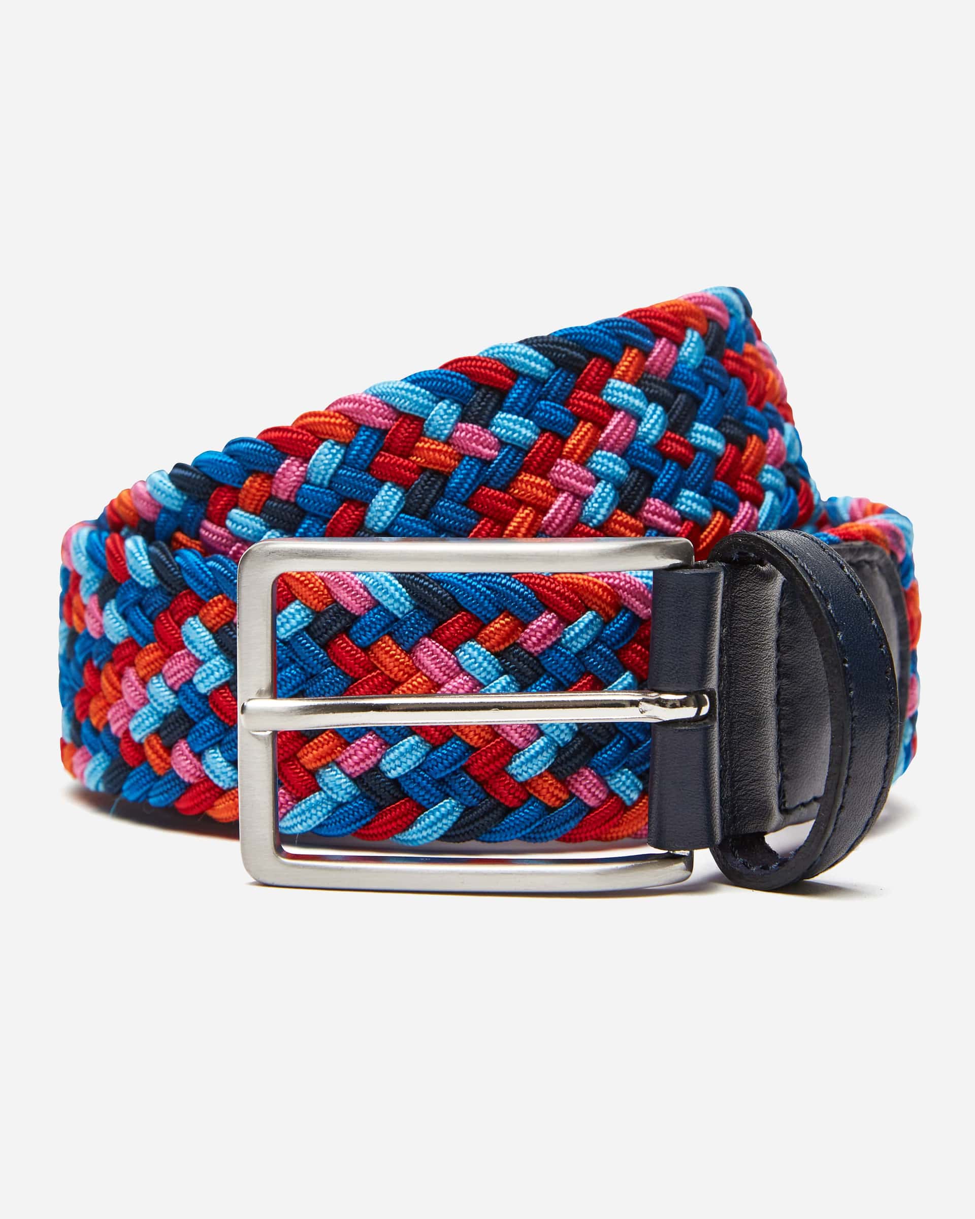 Loftus Candy Webbing Belt - Men's Woven Belts at Menzclub
