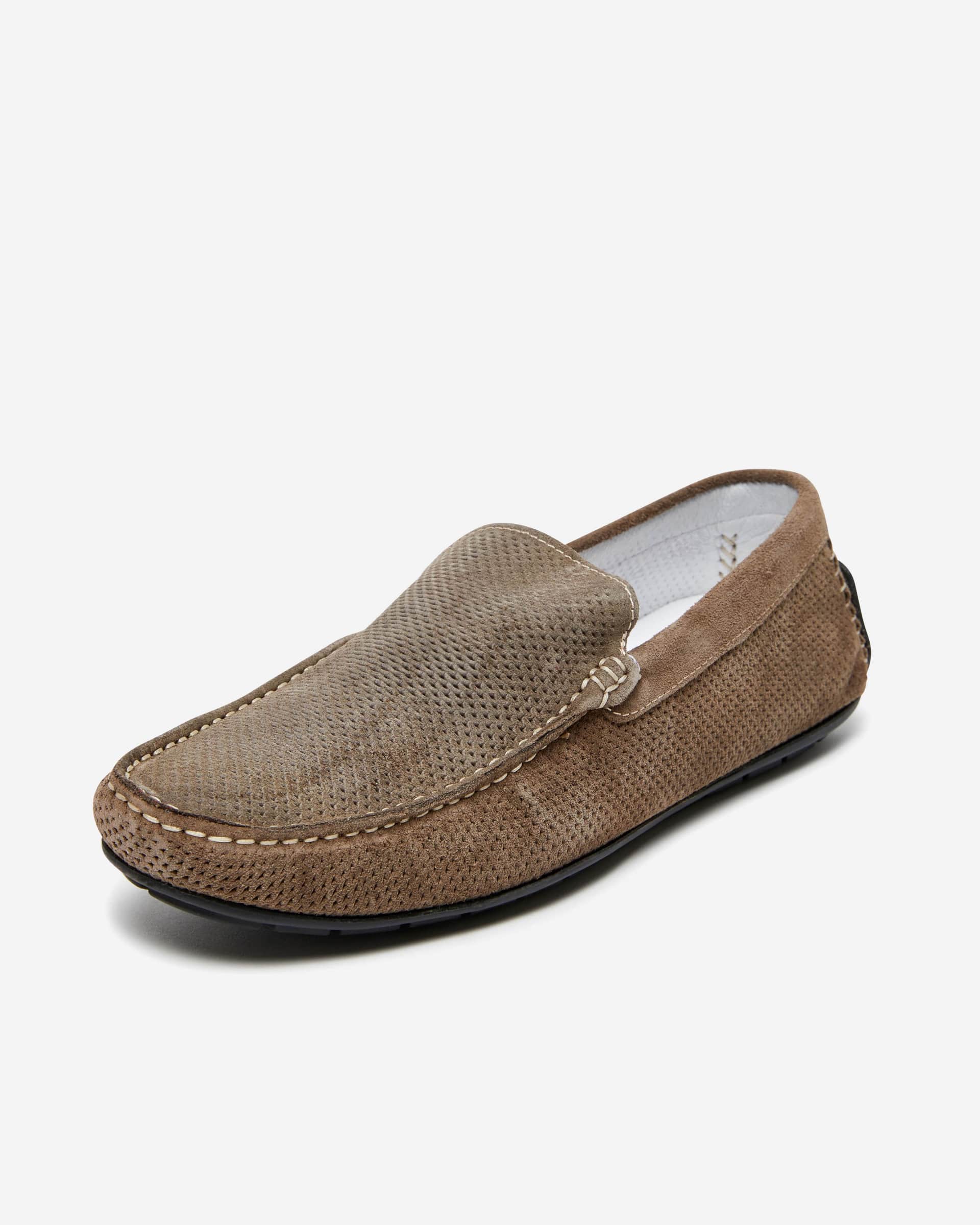 Acri Suede Loafer - Men's Loafers at Menzclub