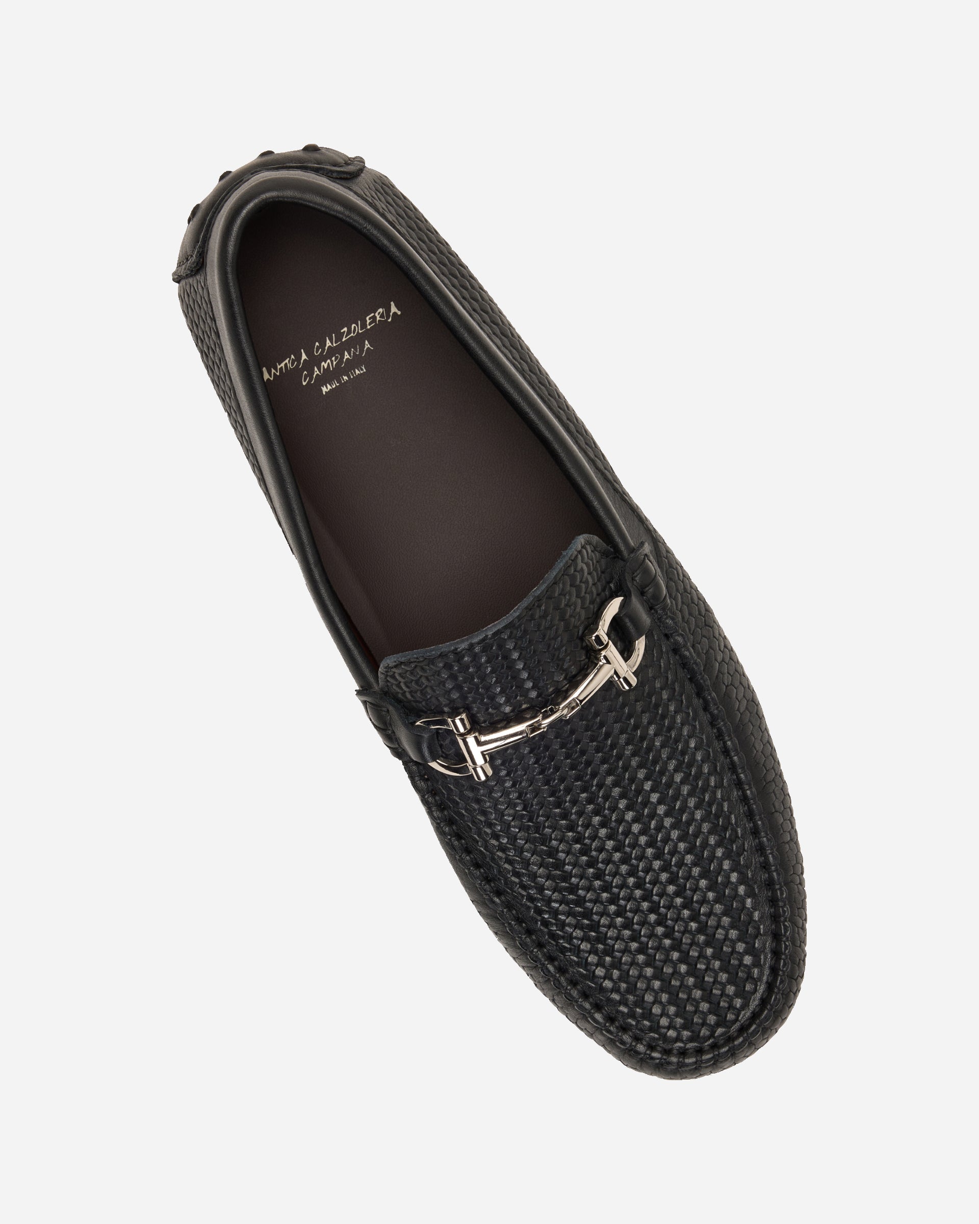 Acri Black Penny Loafer - Men's Slip On at Menzclub