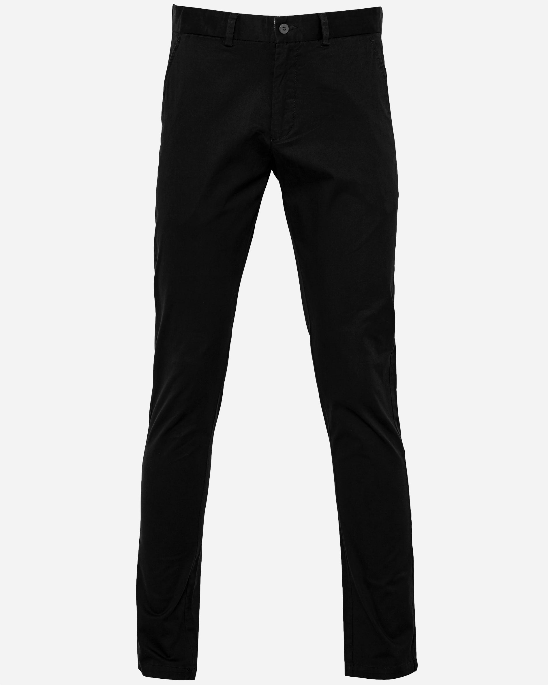 Asquith Black Chino - Men's Pants at Menzclub