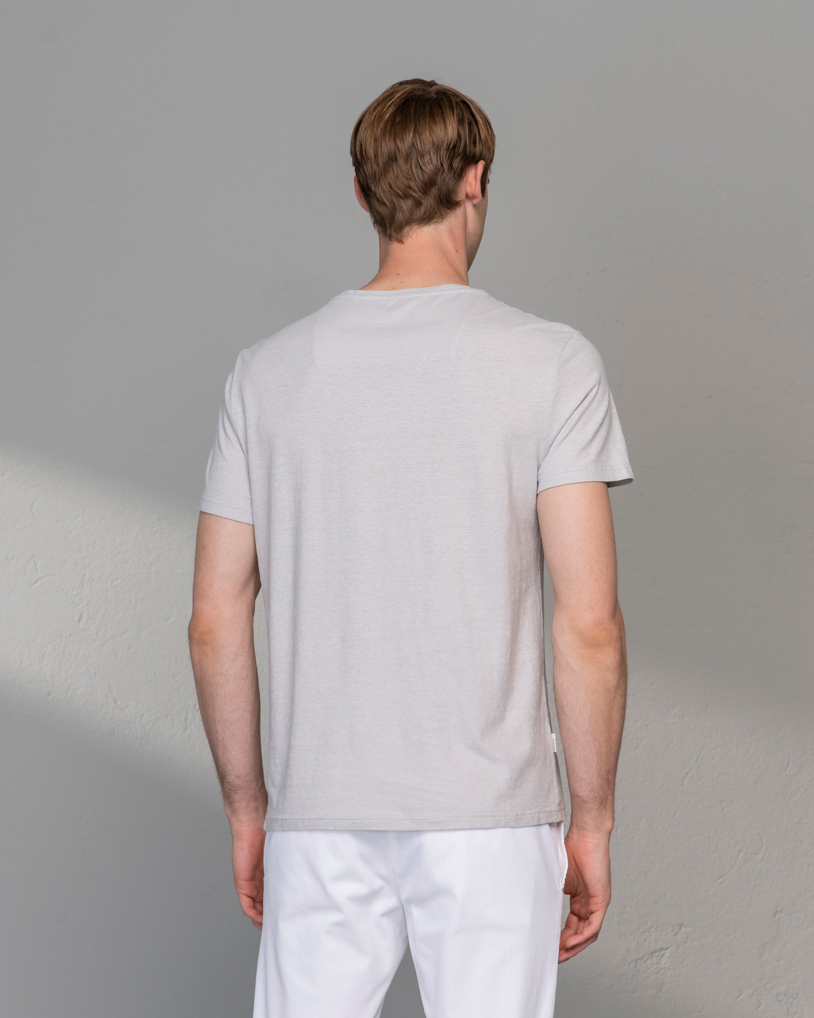 AT.P.CO Ann Grey T-Shirt - Men's T-Shirts at Menzclub