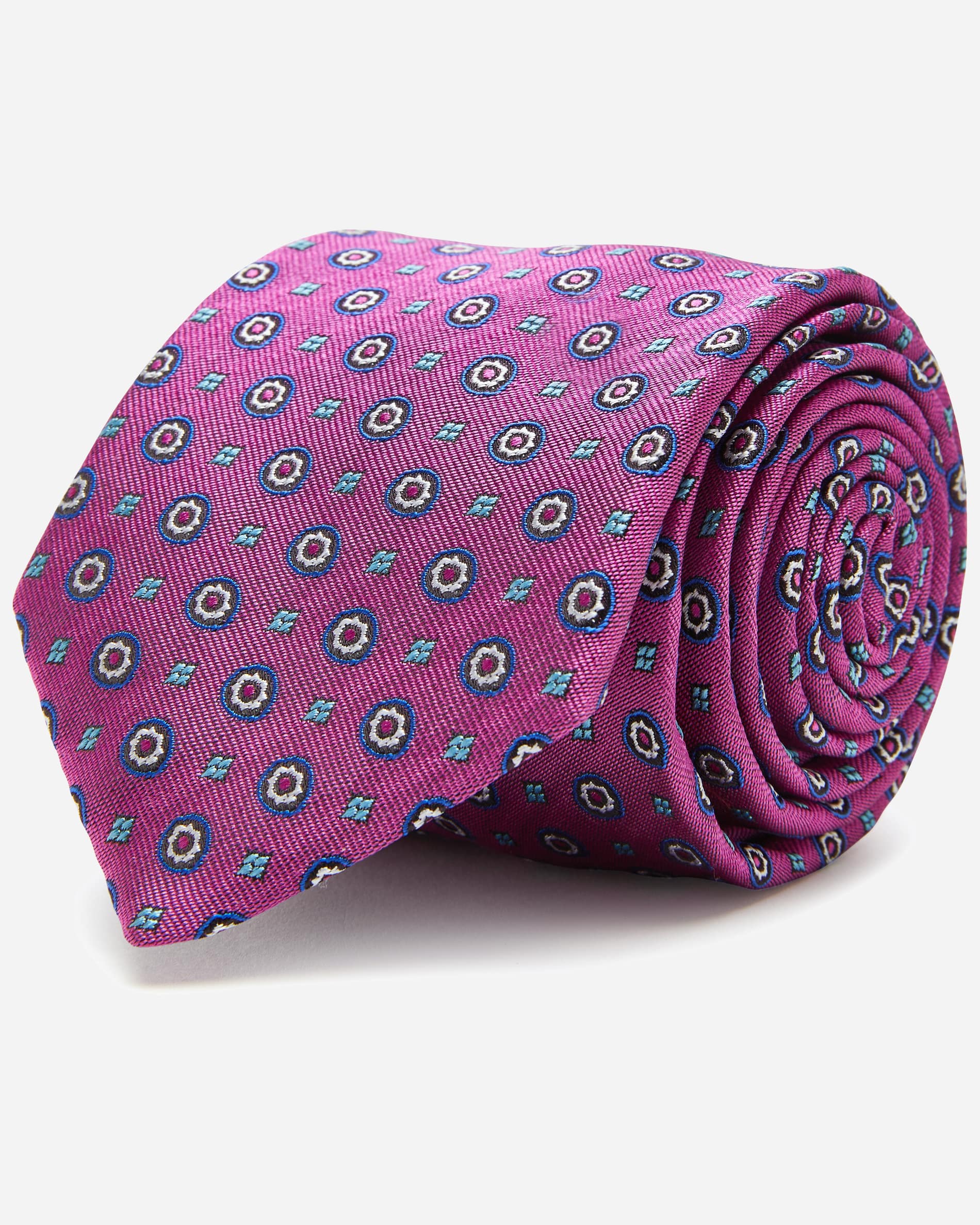 Cahill Silk Tie - Men's Ties at Menzclub