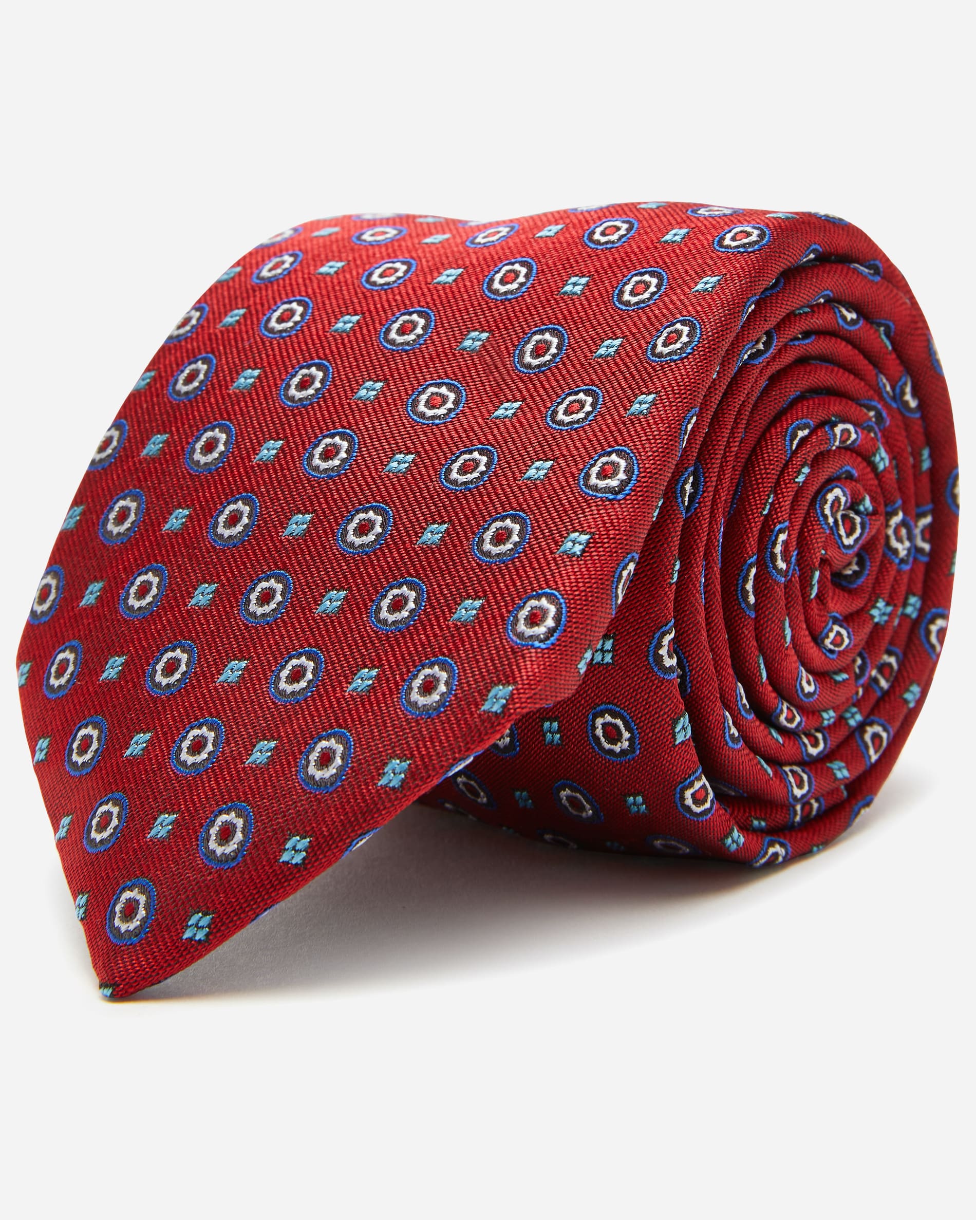 Cahill Silk Tie - Men's Ties at Menzclub