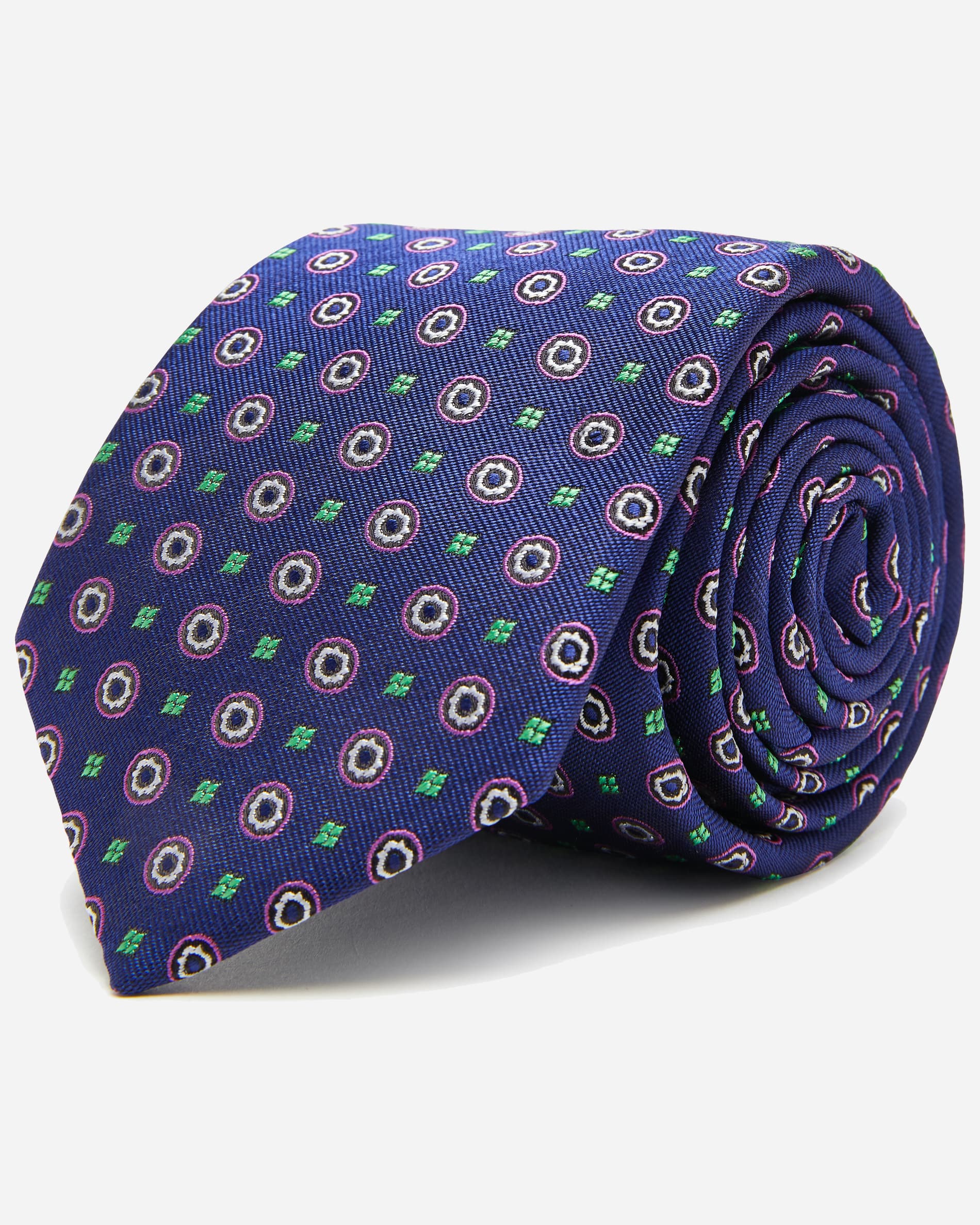 Cahill Silk Tie - Men's Ties at Menzclub