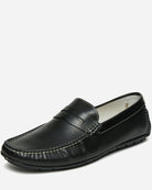 City Black Penny Loafers - Men's Loafers at Menzclub