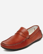 City Tan Penny Loafers - Men's Loafers at Menzclub