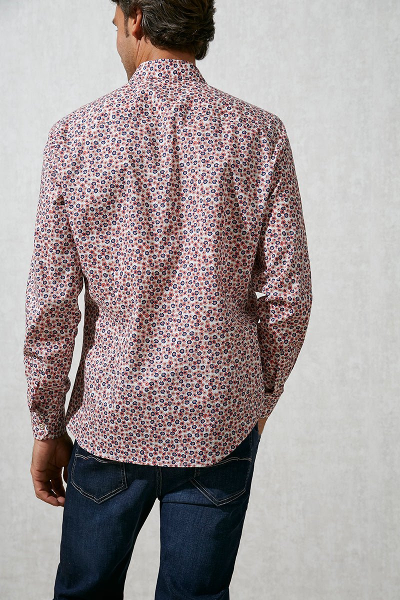 Cotton Floral Shirt - Men's Casual Shirts at Menzclub