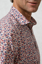 Cotton Floral Shirt - Men's Casual Shirts at Menzclub