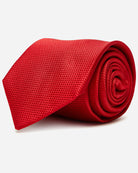 Dalley Red Silk Tie - Men's Ties at Menzclub