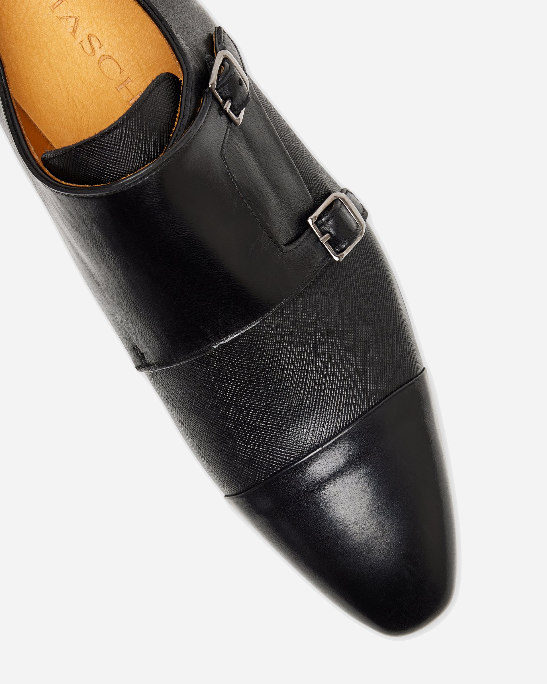 I Maschi Double Monk Strap with Toe Cap - Men's Shoes at Menzclub