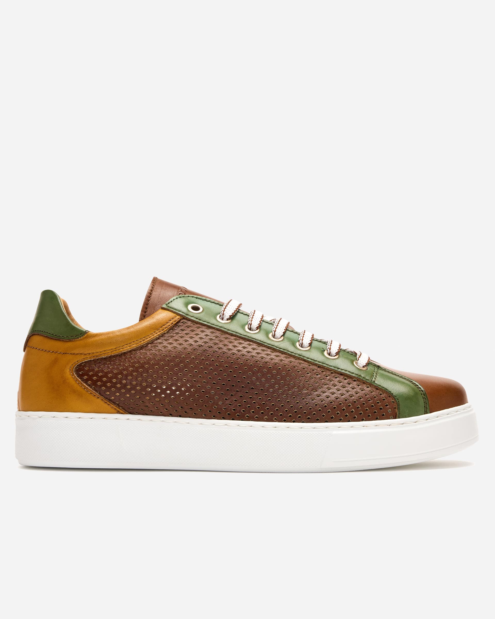 Crust Brown Sneaker - Men's Shoes at Menzclub