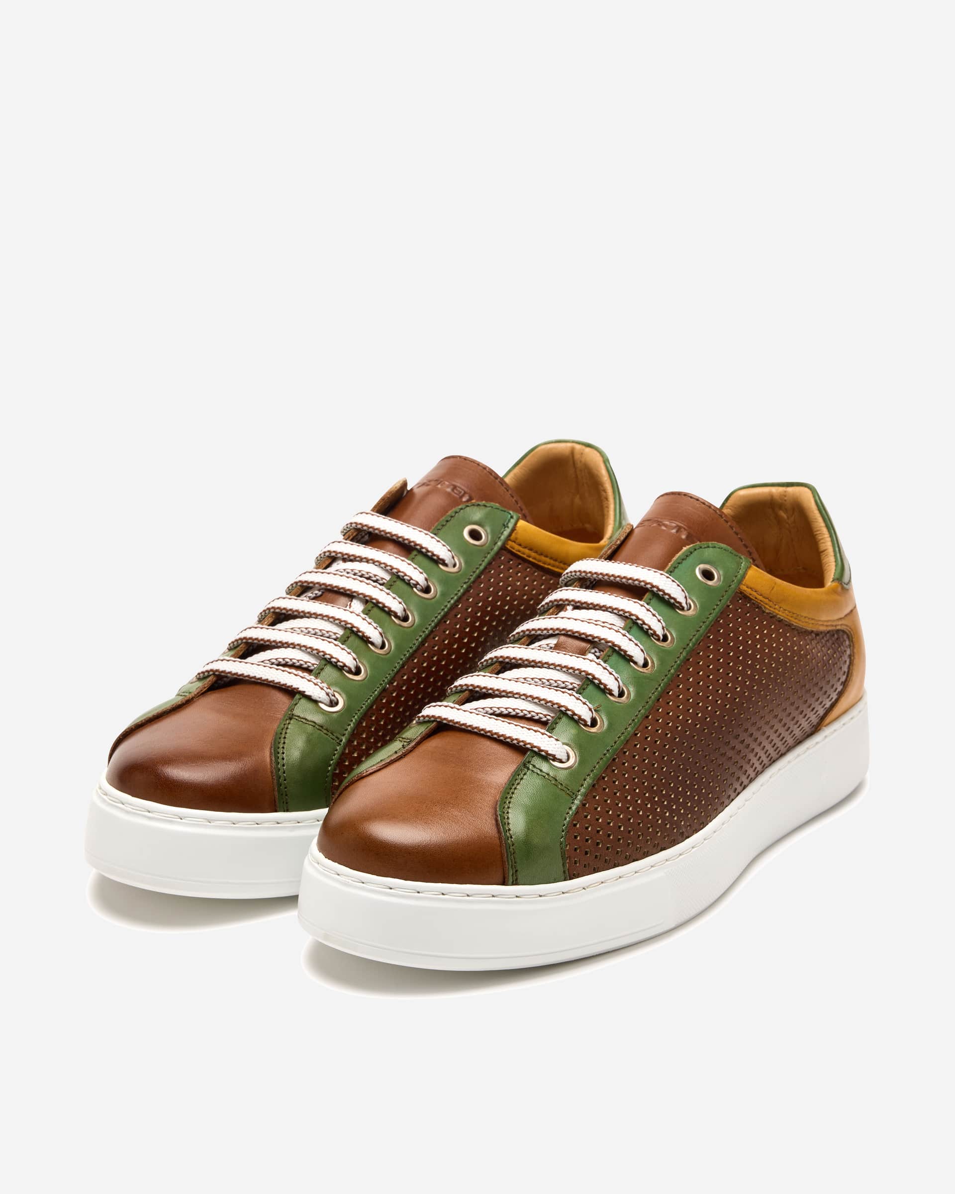 Crust Brown Sneaker - Men's Shoes at Menzclub