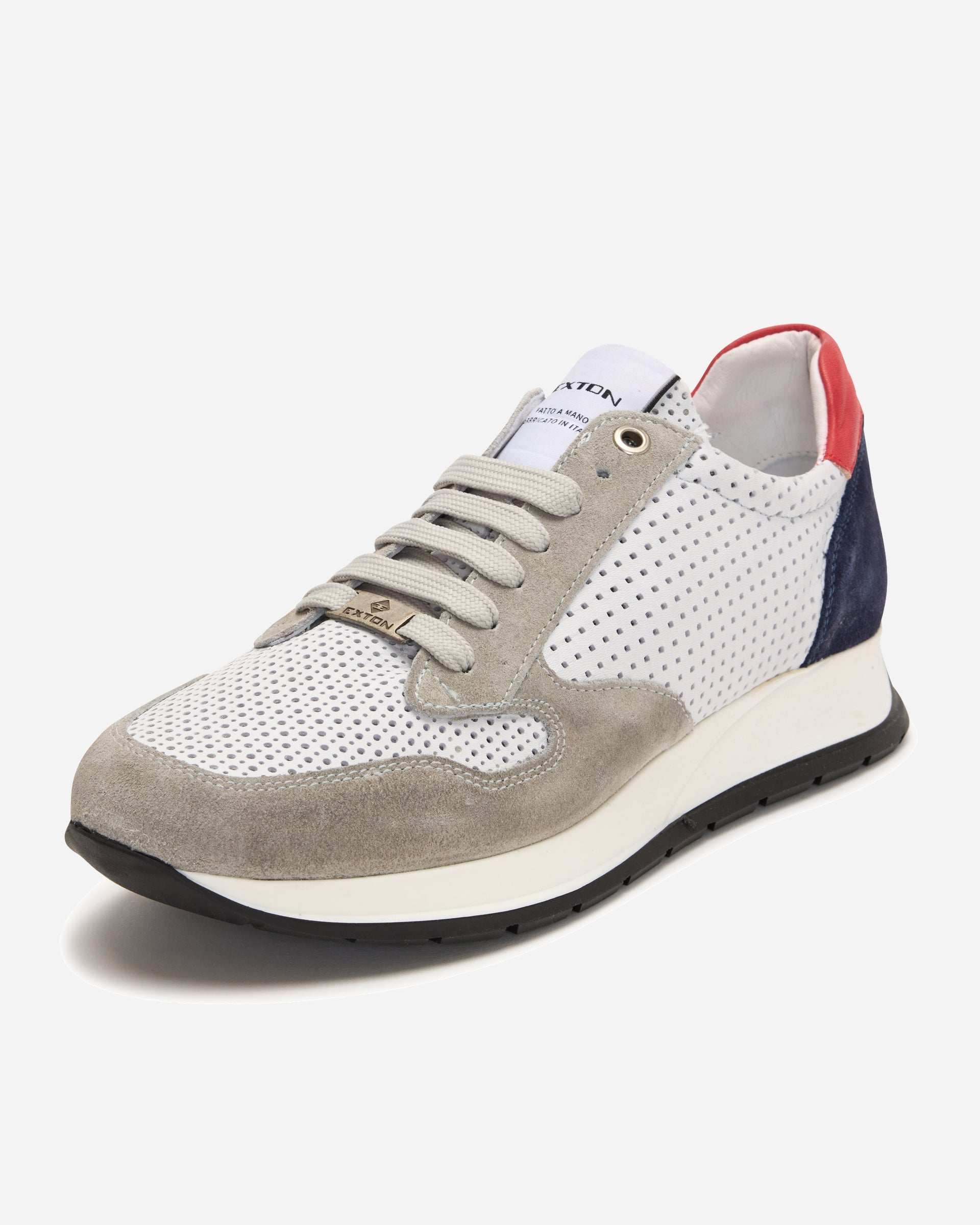 EXTON White Sneaker - Men's Shoes at Menzclub