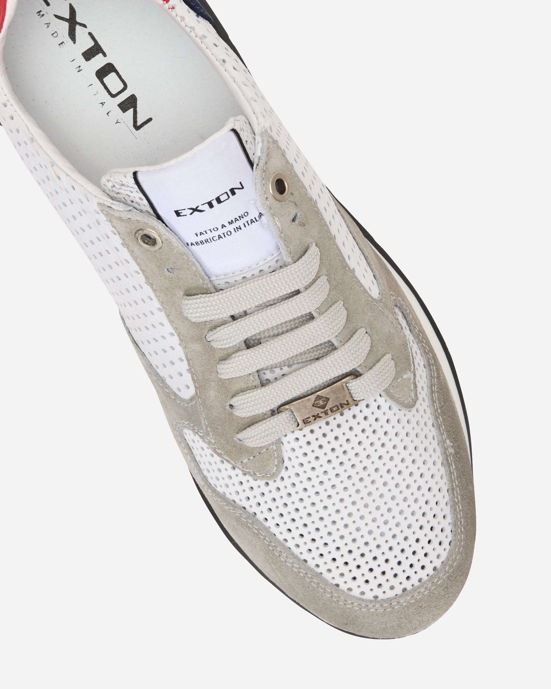 EXTON White Sneaker - Men's Shoes at Menzclub